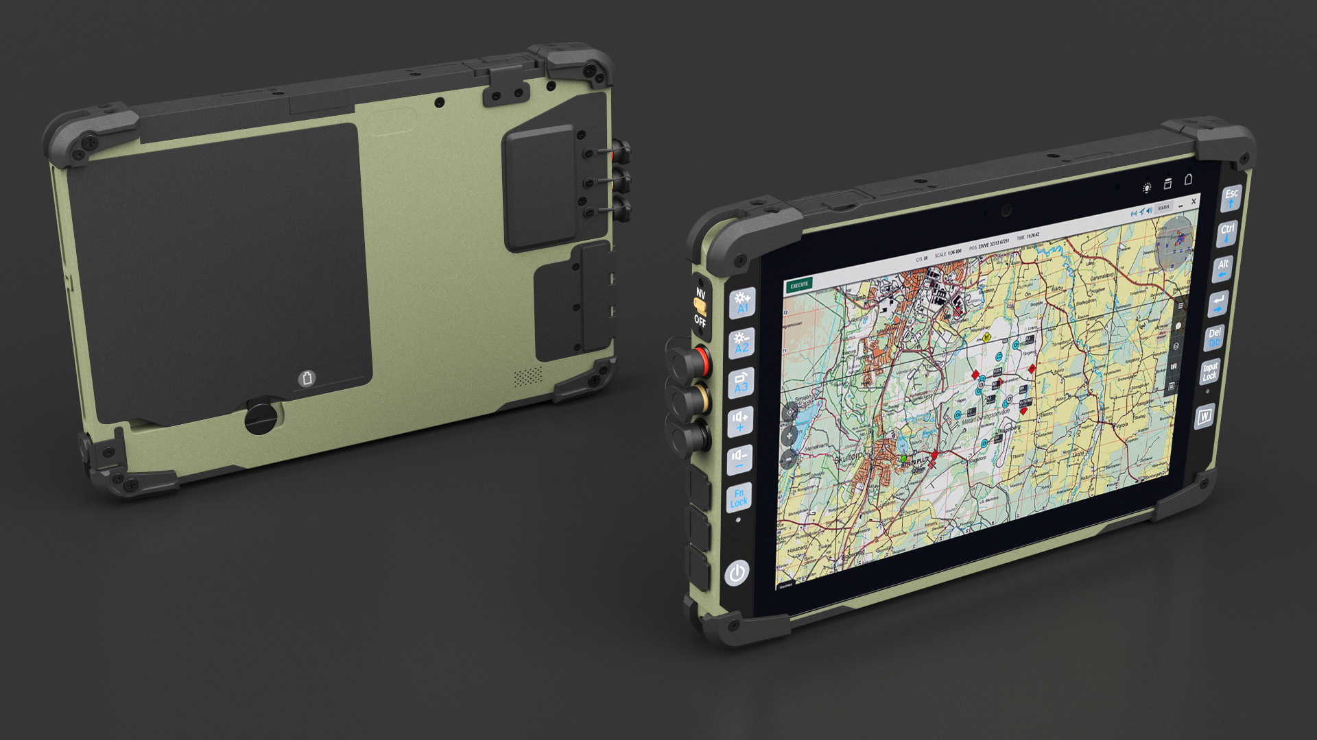 3D Rugged Tablet Mildef DS 13