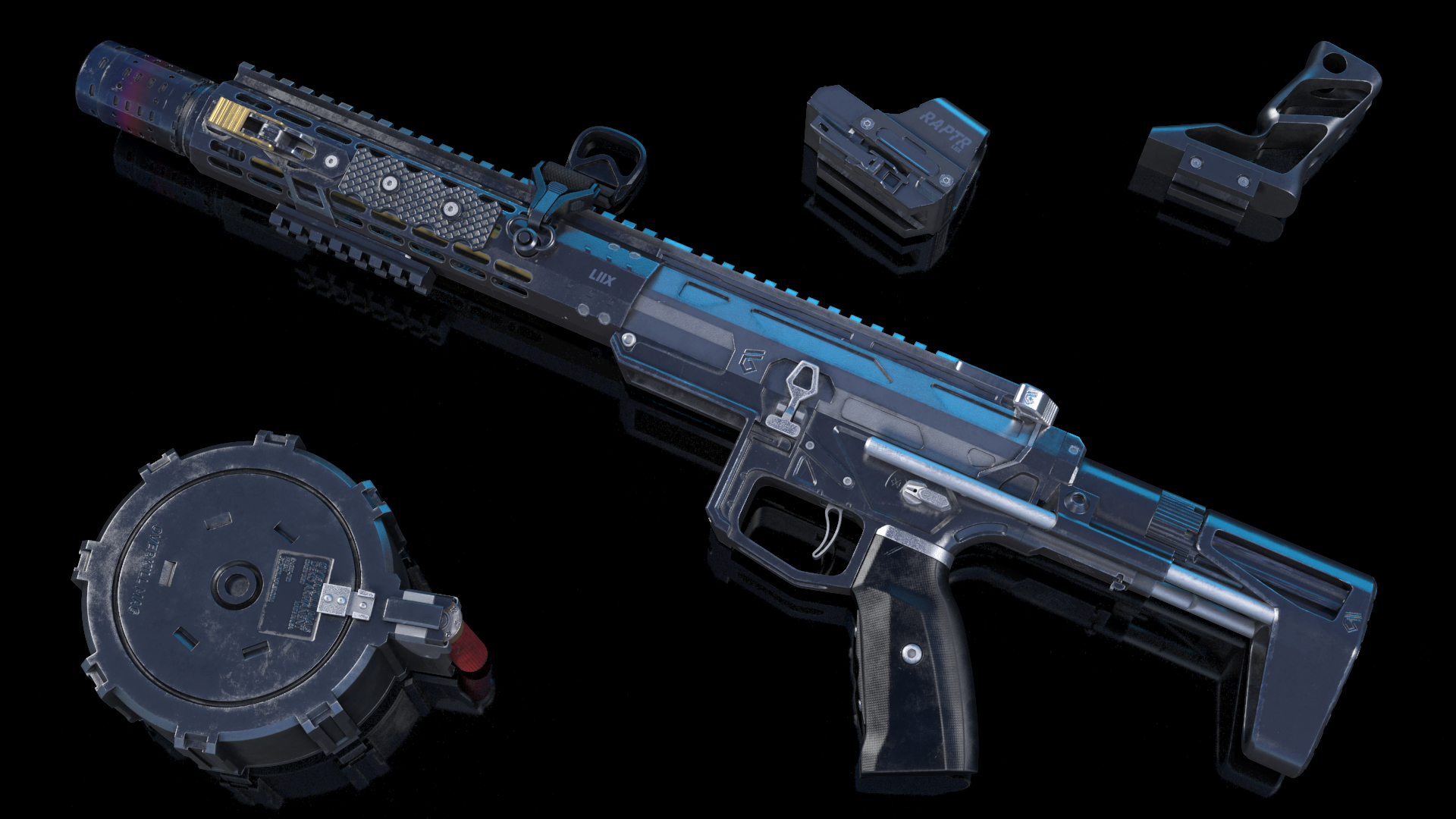 3D Custom Modern Shotgun