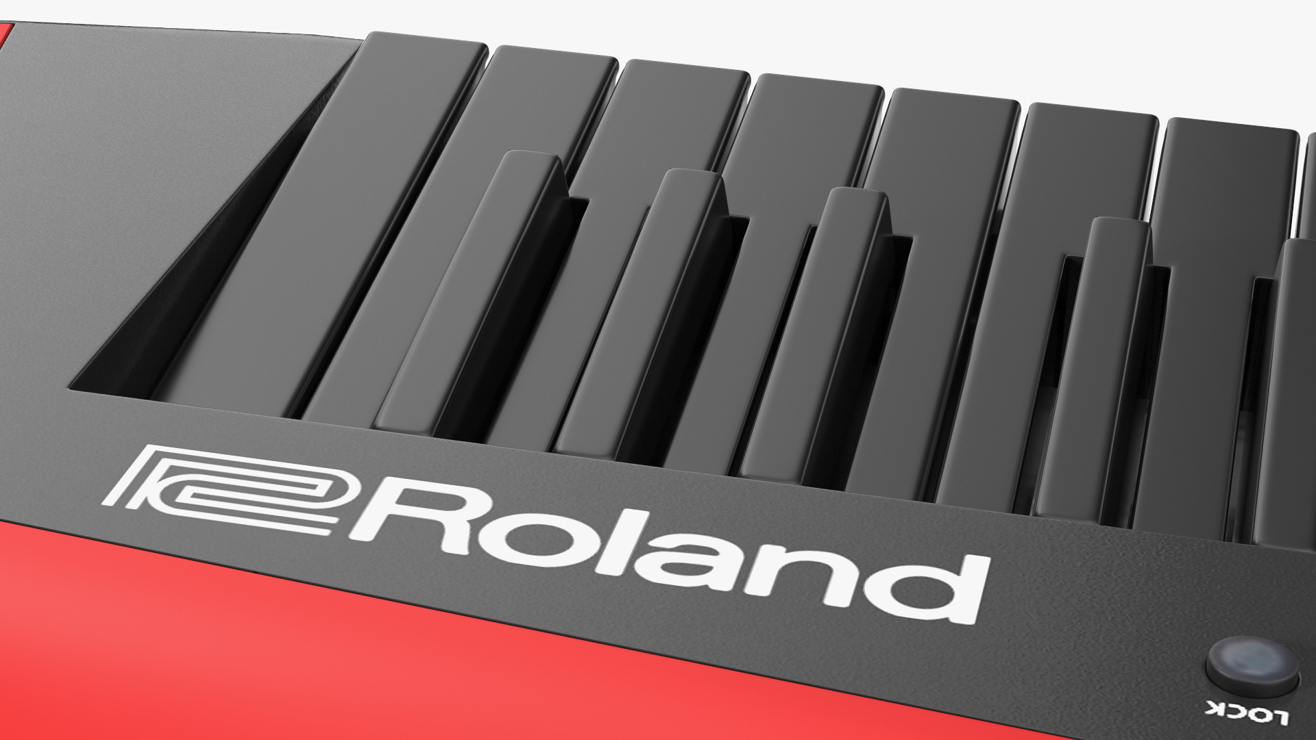 Roland AX Edge Keytar Black 3D