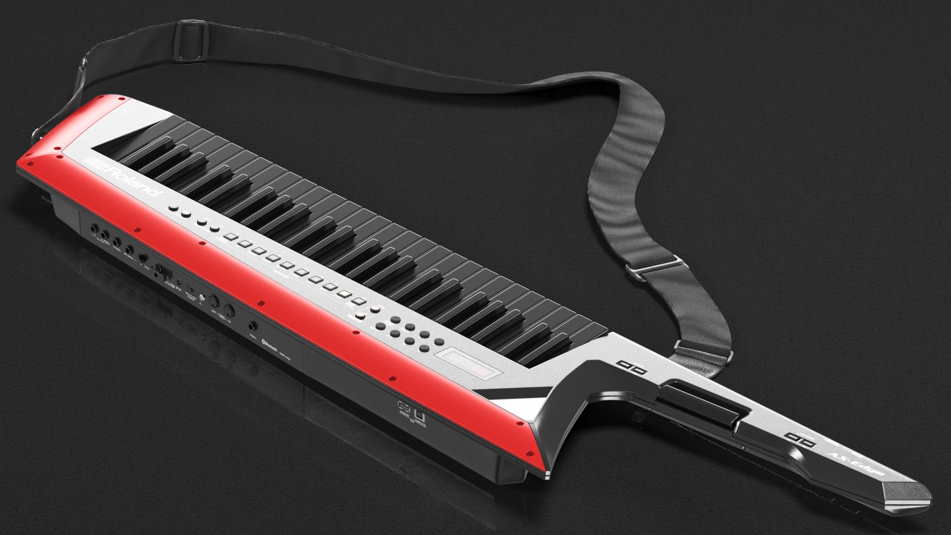 Roland AX Edge Keytar Black 3D