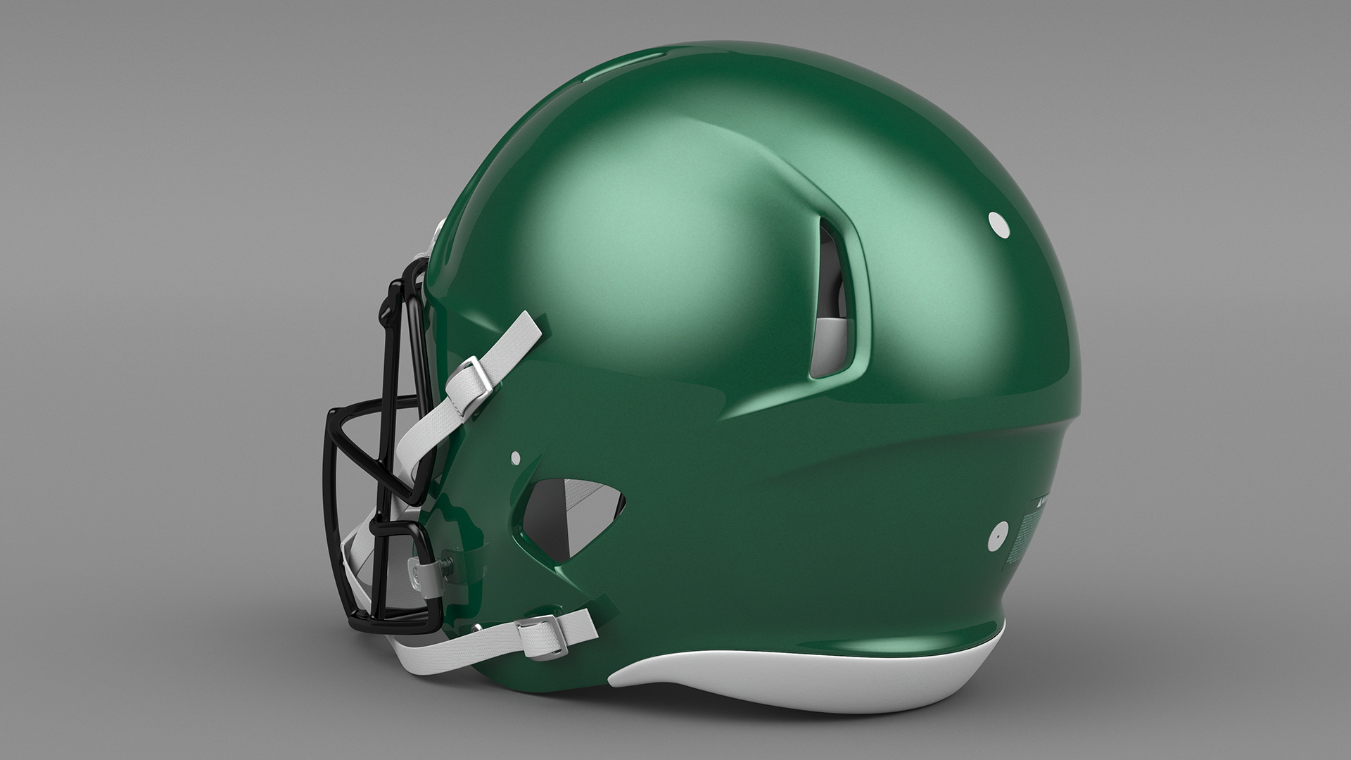 American Football Helmet 3D model