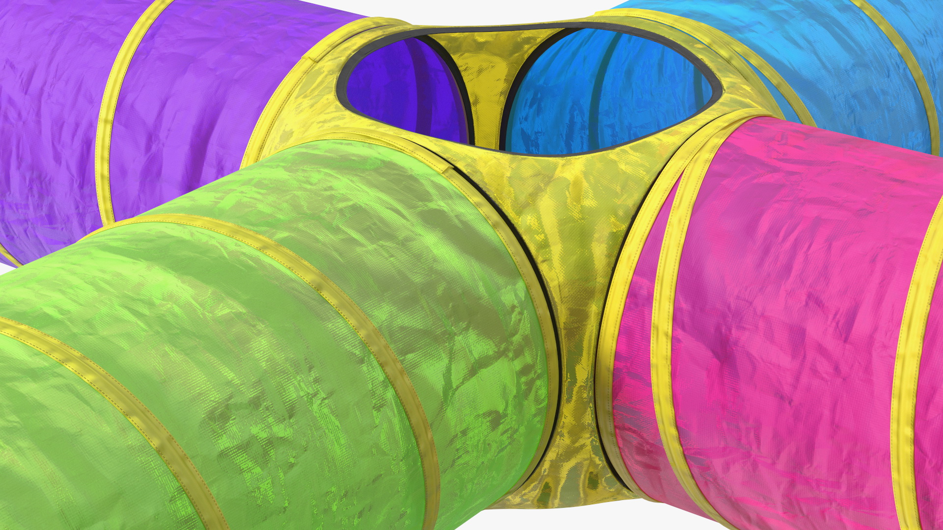 3D Foldable Cross Play Tunnel