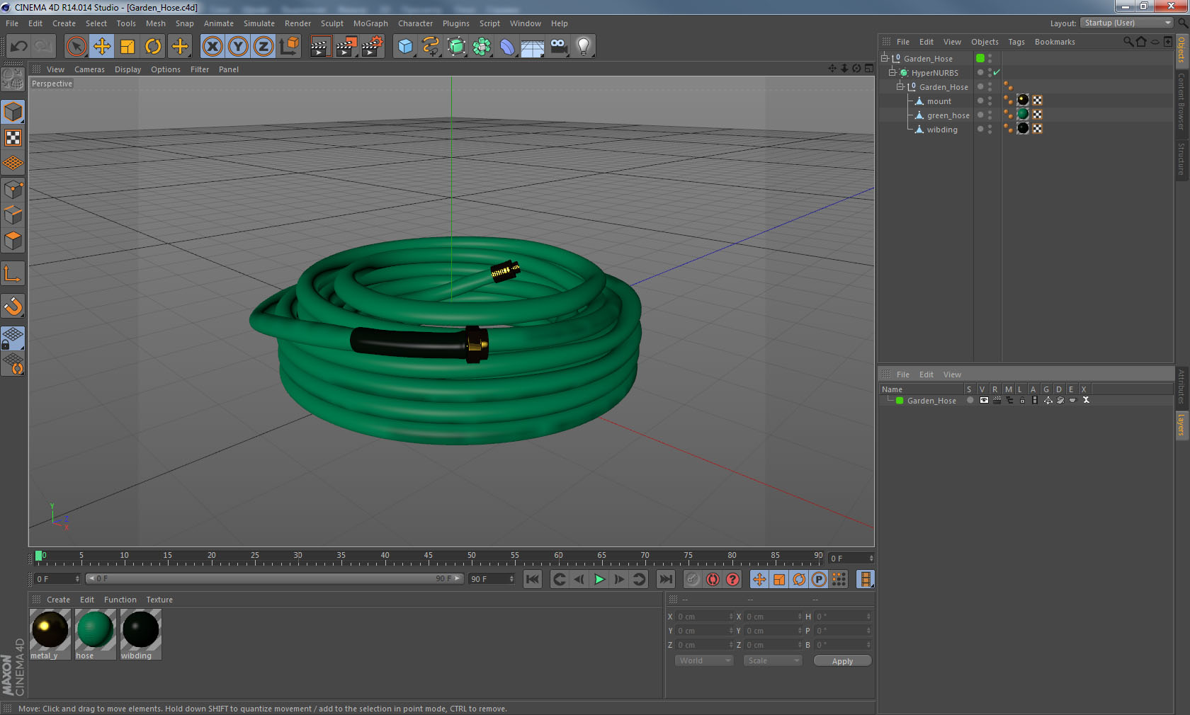 3D Garden Hose