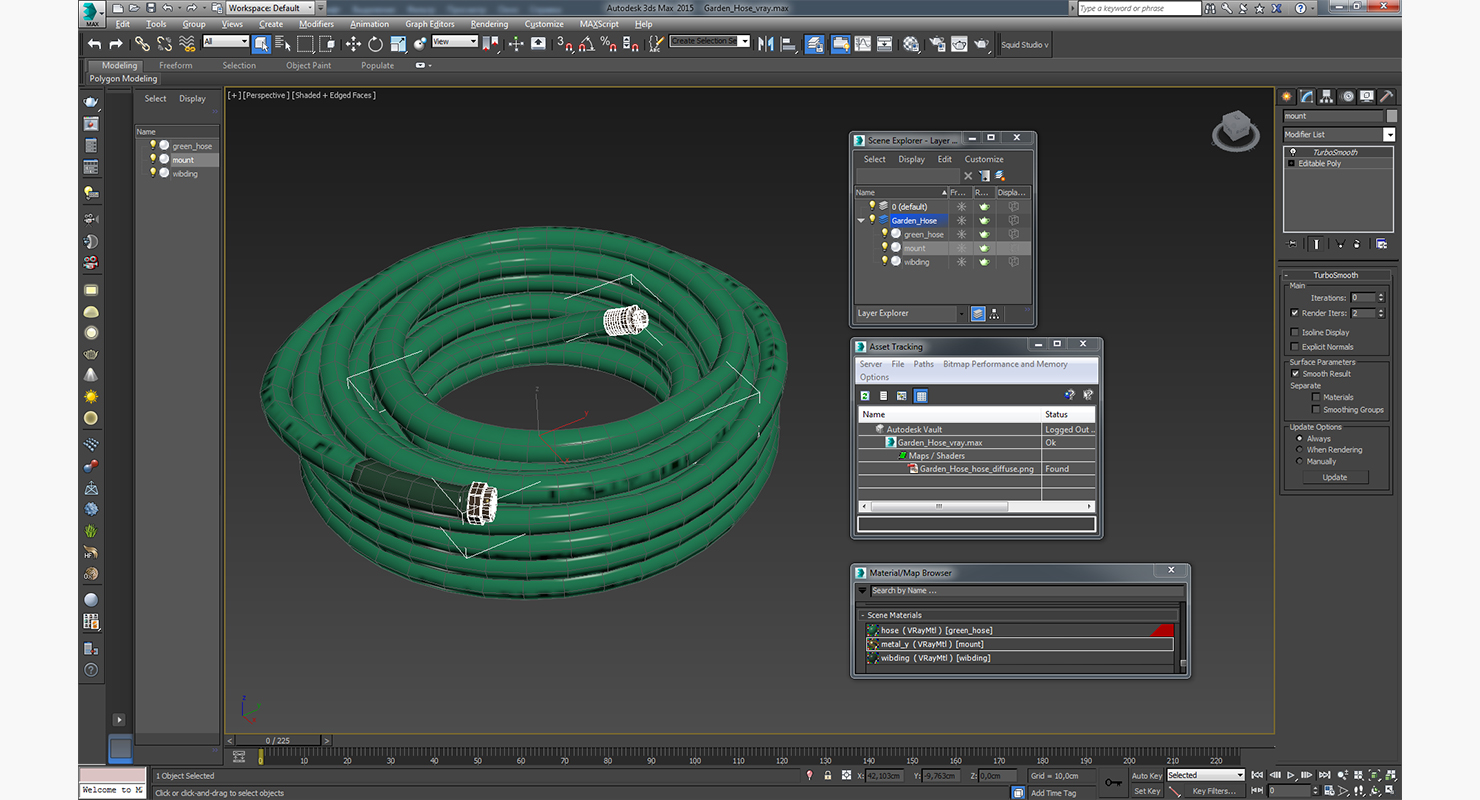 3D Garden Hose