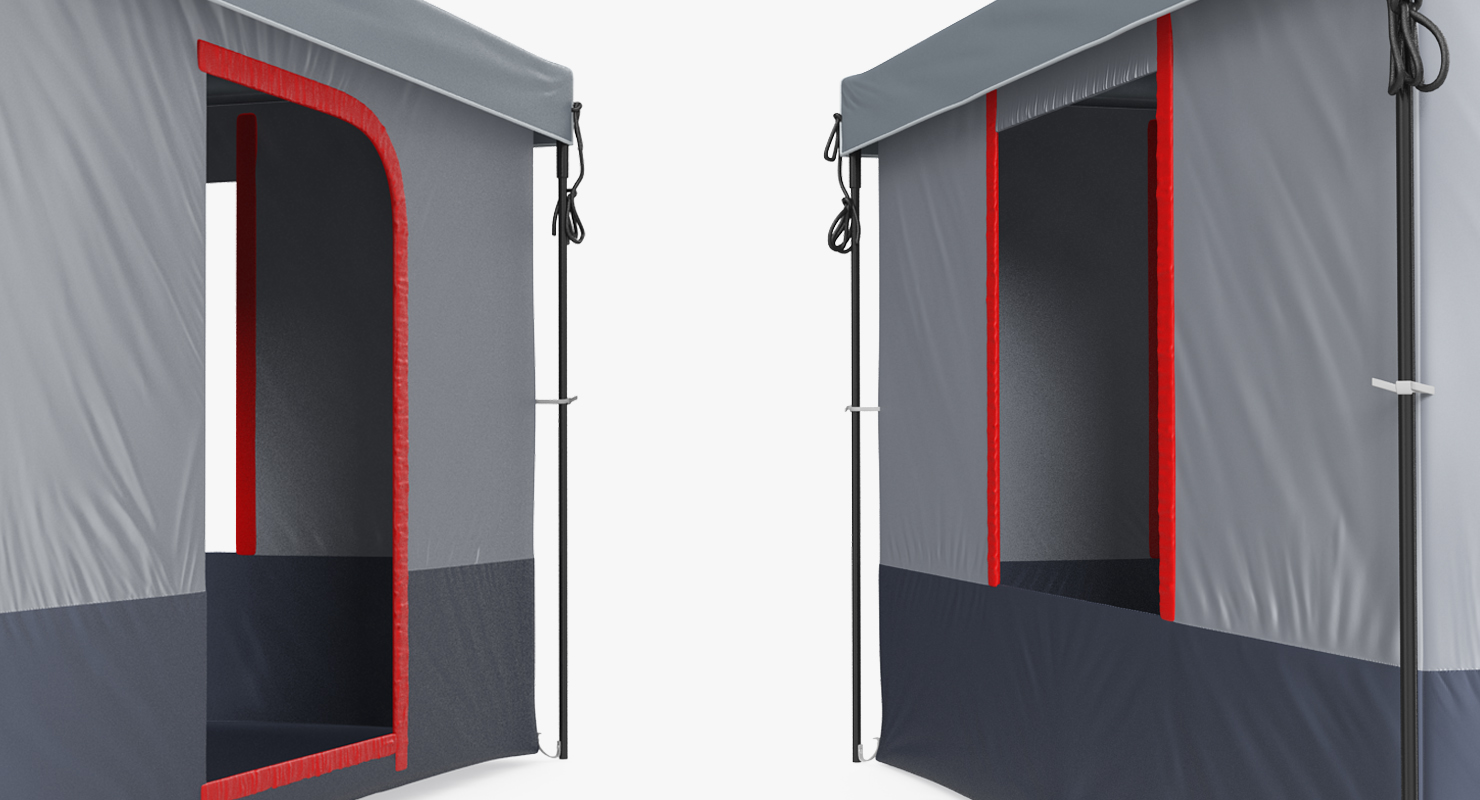 3D Cabin Camping Tent model