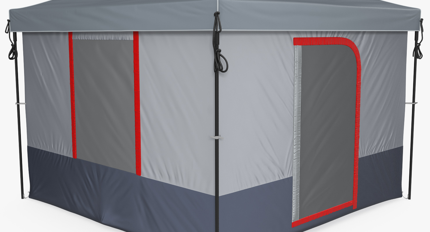 3D Cabin Camping Tent model