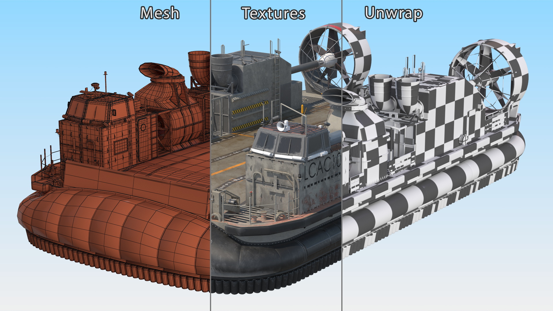 3D LCAC1 Japan Variant Old model