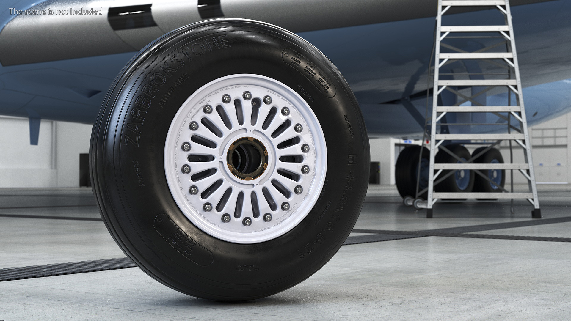 3D model Boeing 737 Aircraft Wheel