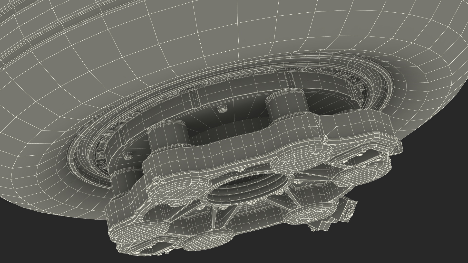 3D model Boeing 737 Aircraft Wheel