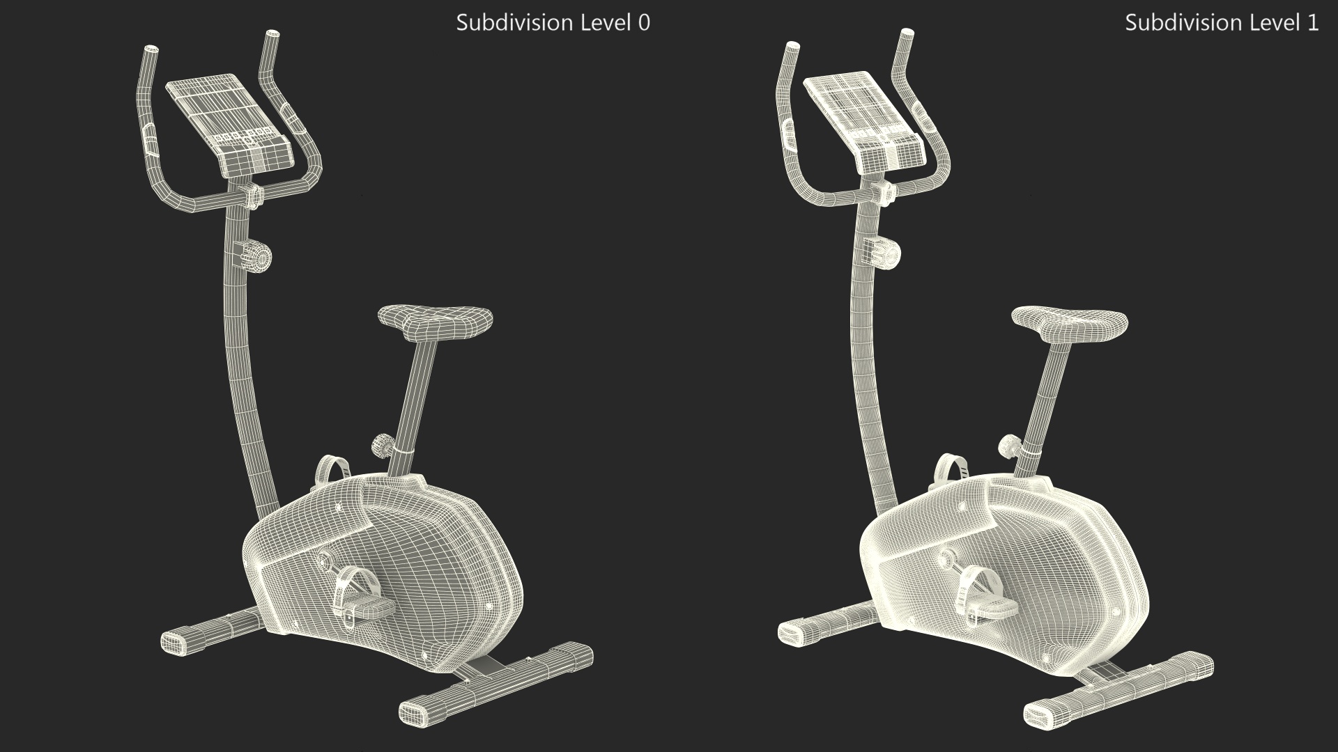 3D Reebok Fitness Z7 Exercise Bike