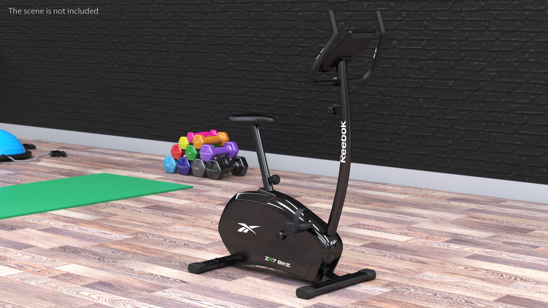 3D Reebok Fitness Z7 Exercise Bike