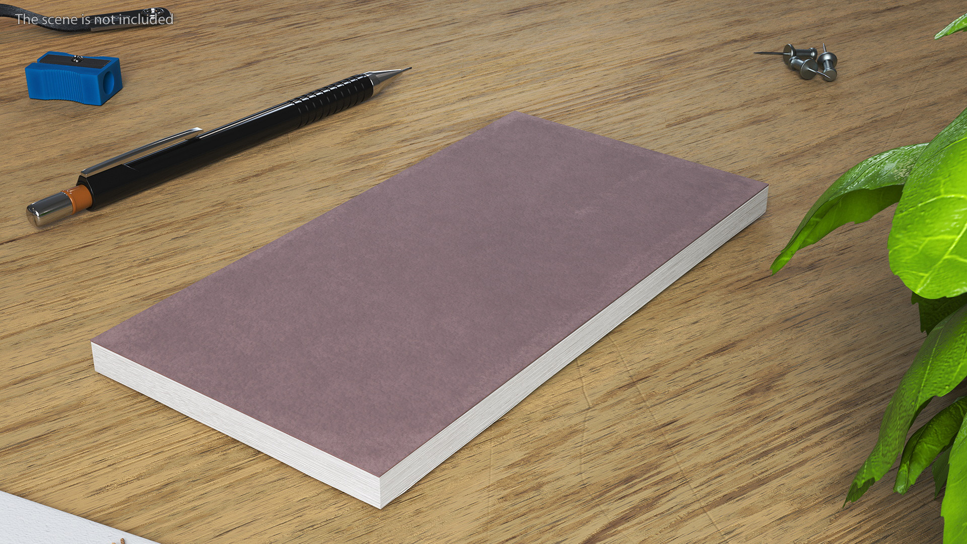 Blank Guest Check Book 3D