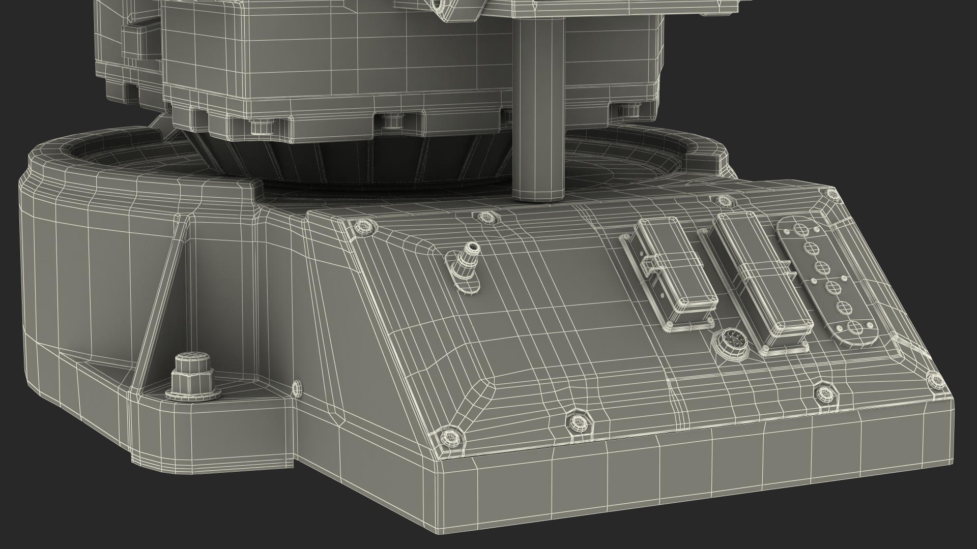 ABB IRB 4400 Industrial Robot 3D model