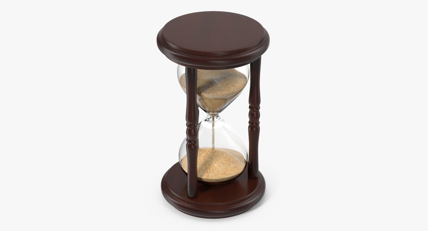 3D model Wood Hourglass Timer