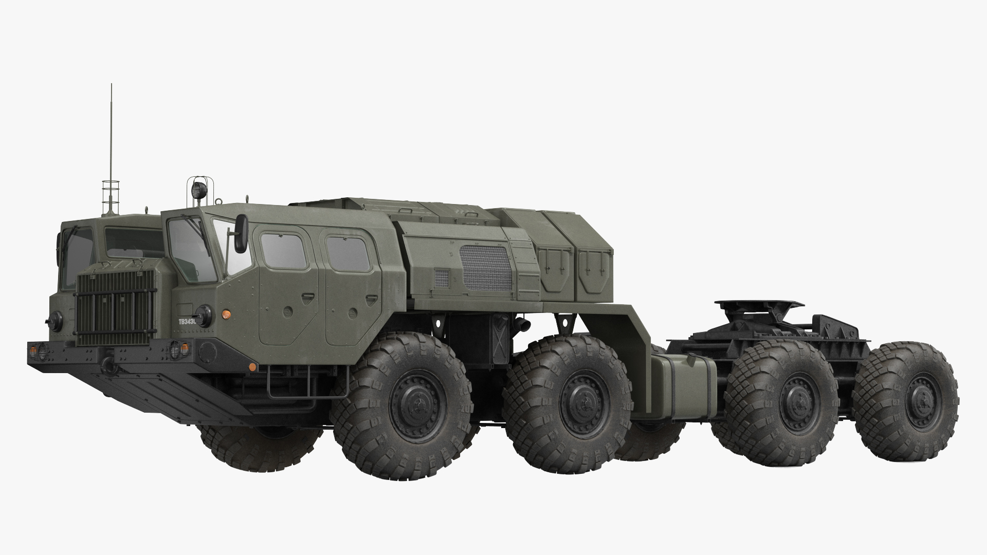 3D MAZ 7910 8x8 Truck model