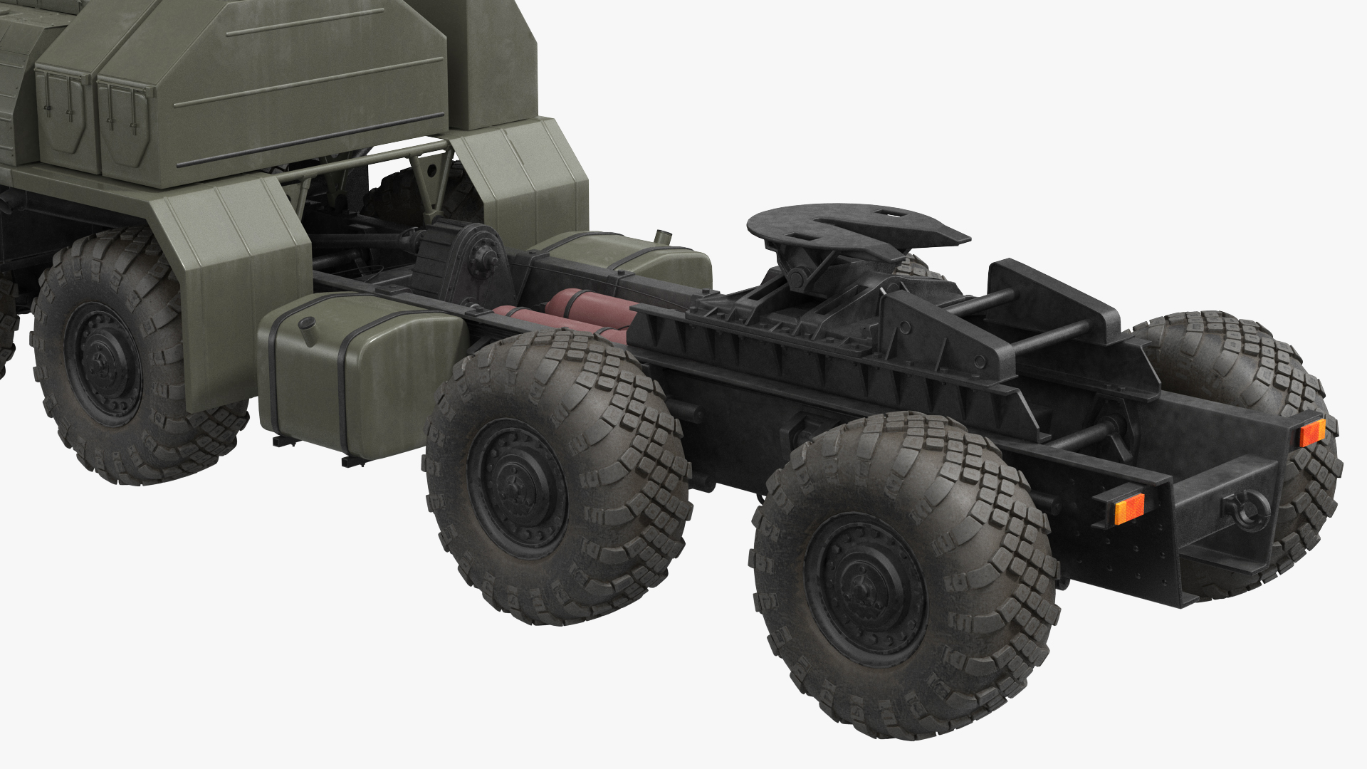 3D MAZ 7910 8x8 Truck model