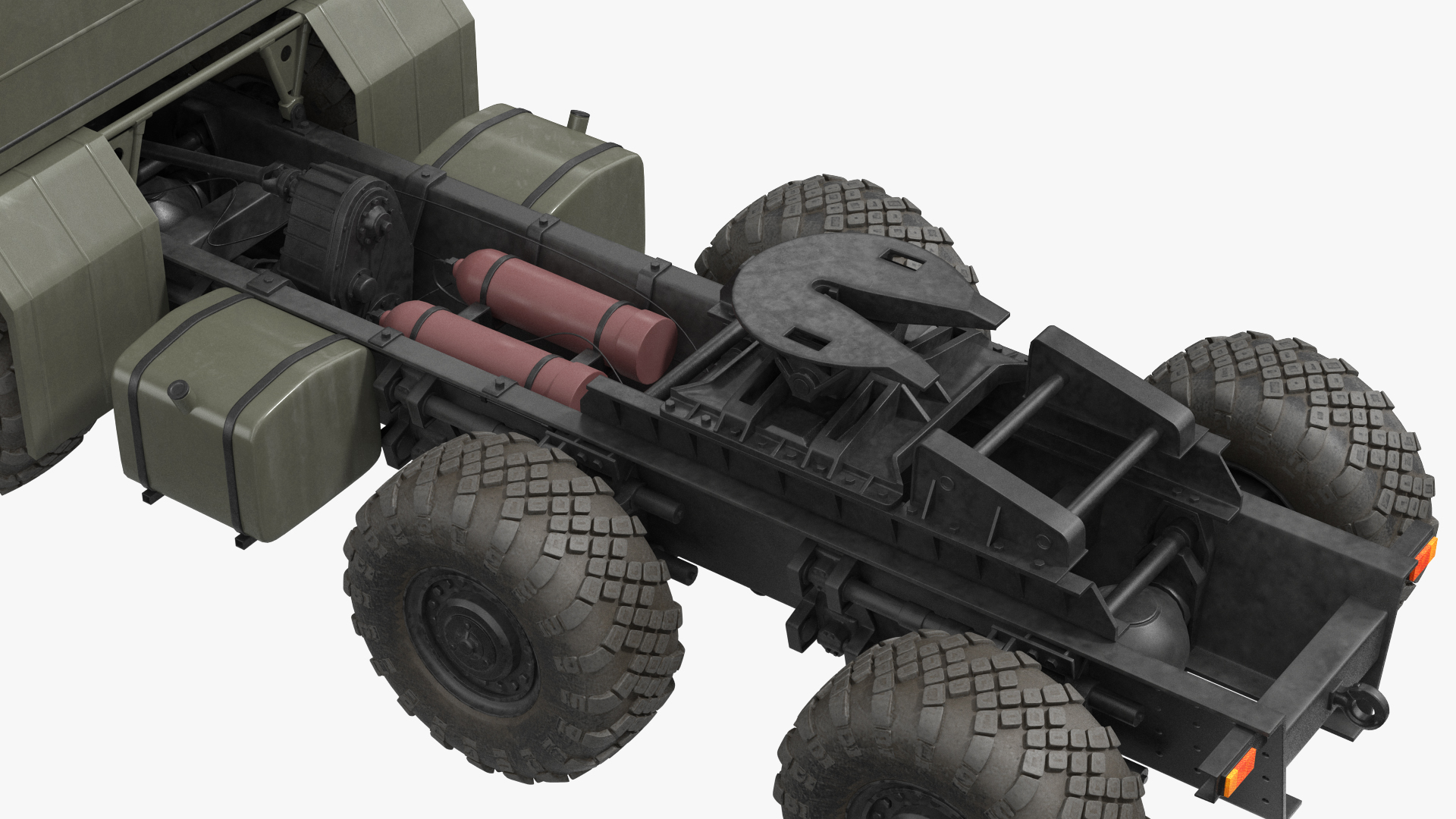 3D MAZ 7910 8x8 Truck model