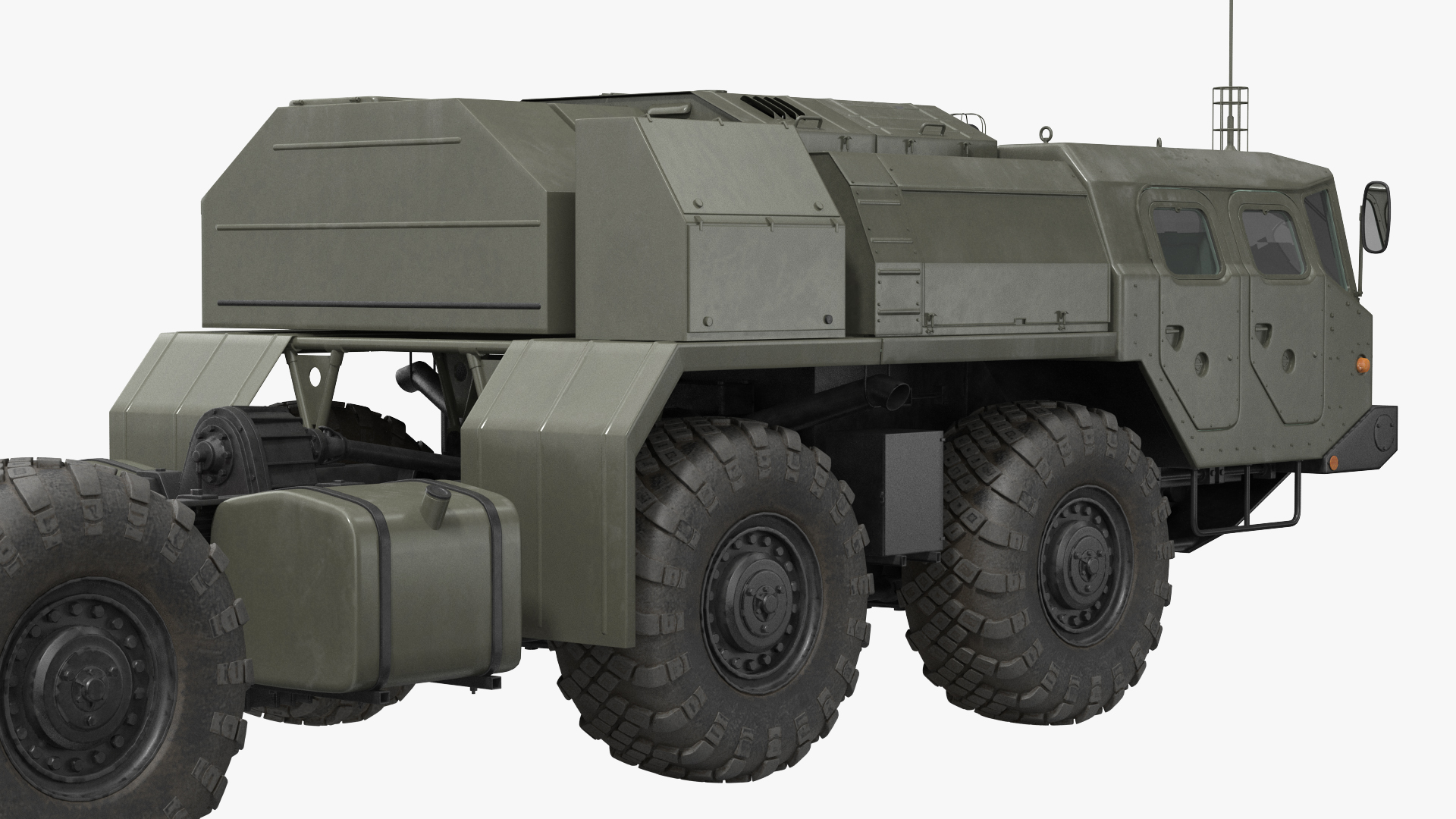 3D MAZ 7910 8x8 Truck model