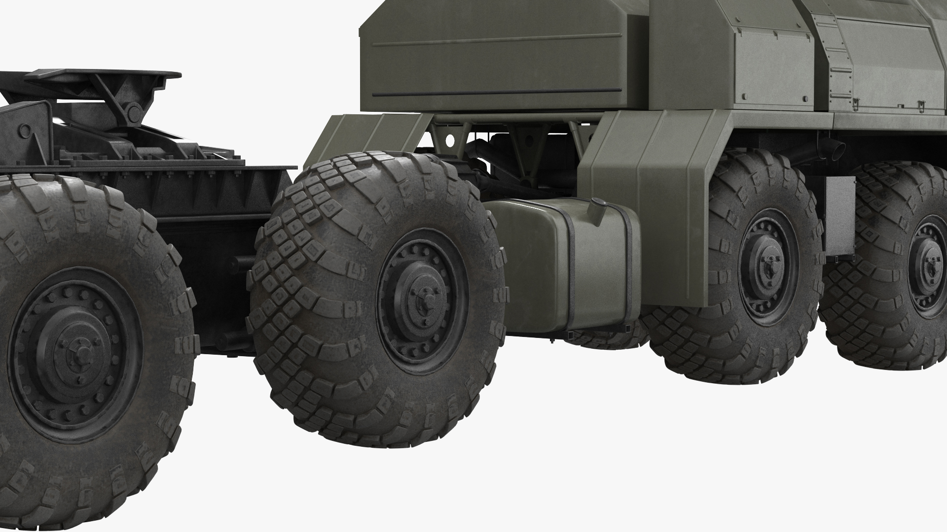 3D MAZ 7910 8x8 Truck model