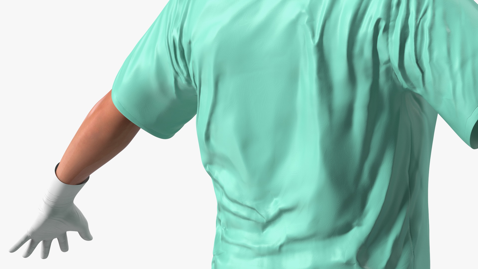 Male Surgeon Doctor 3D model