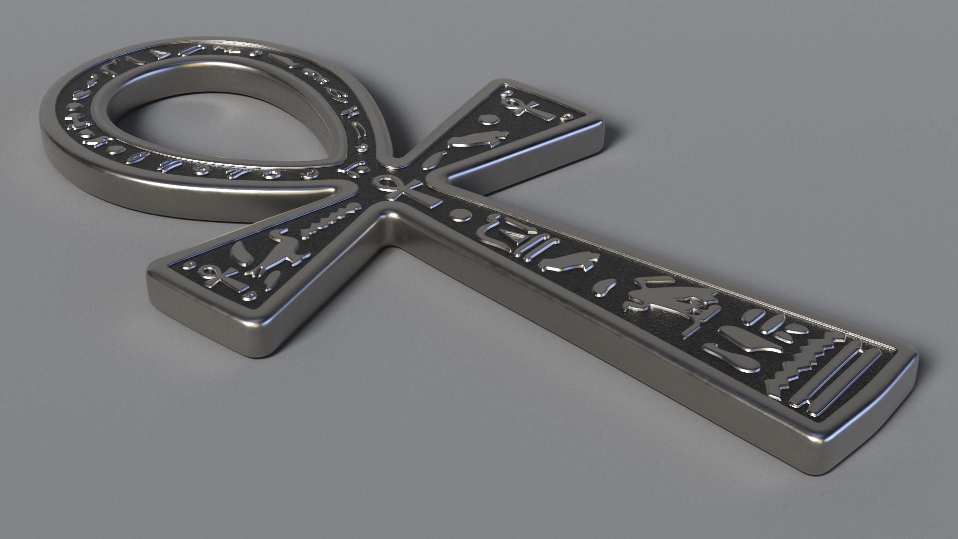 3D Ankh Symbol