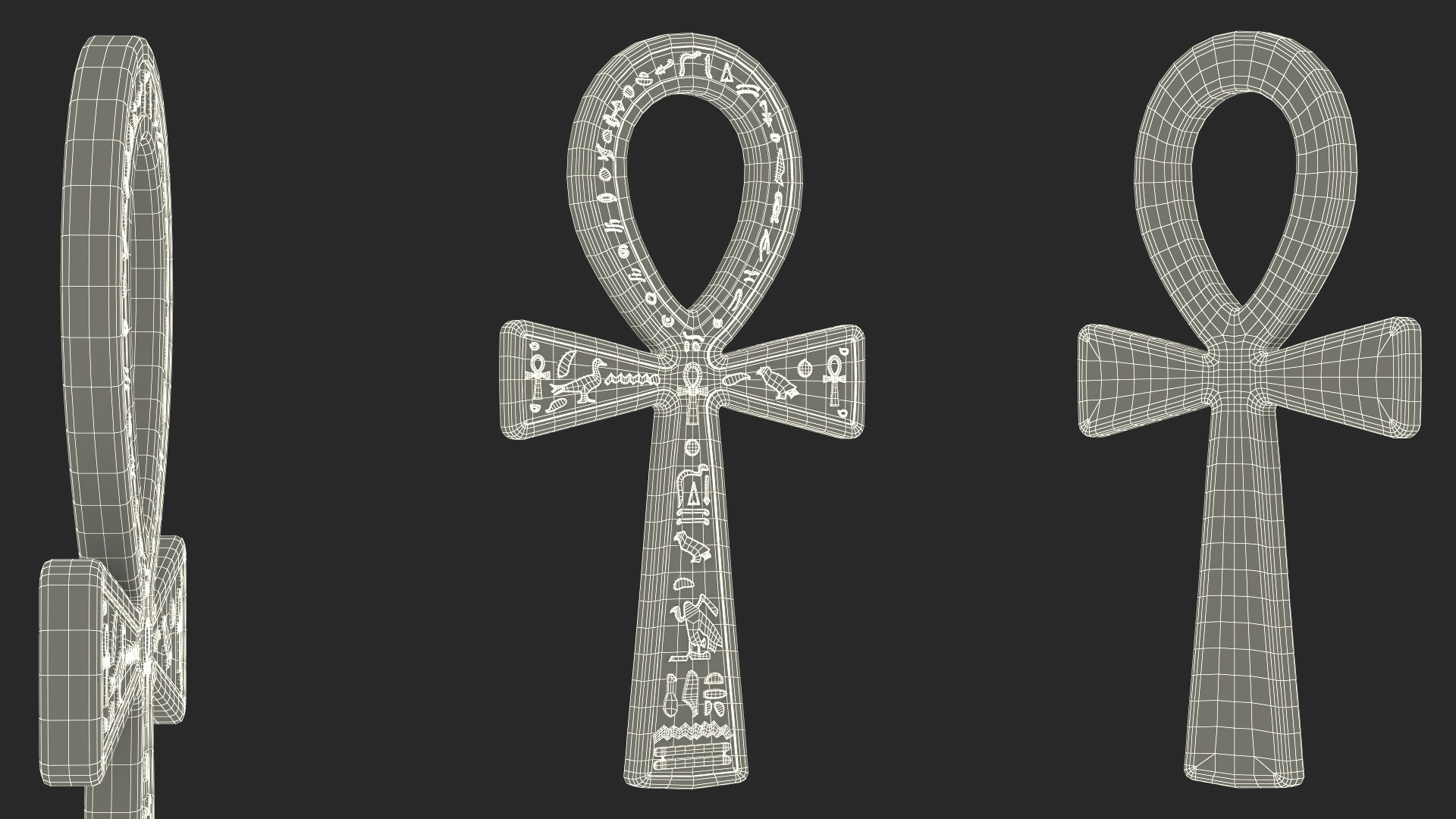 3D Ankh Symbol