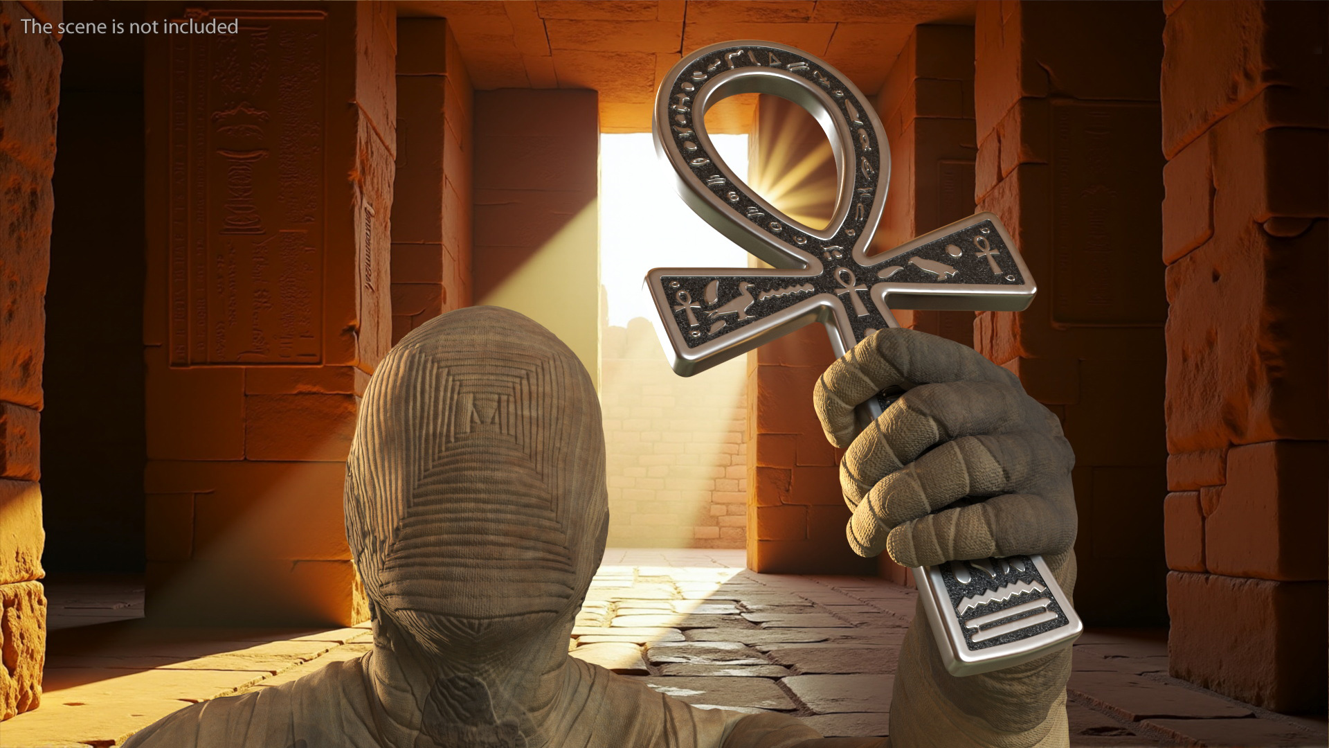 3D Ankh Symbol