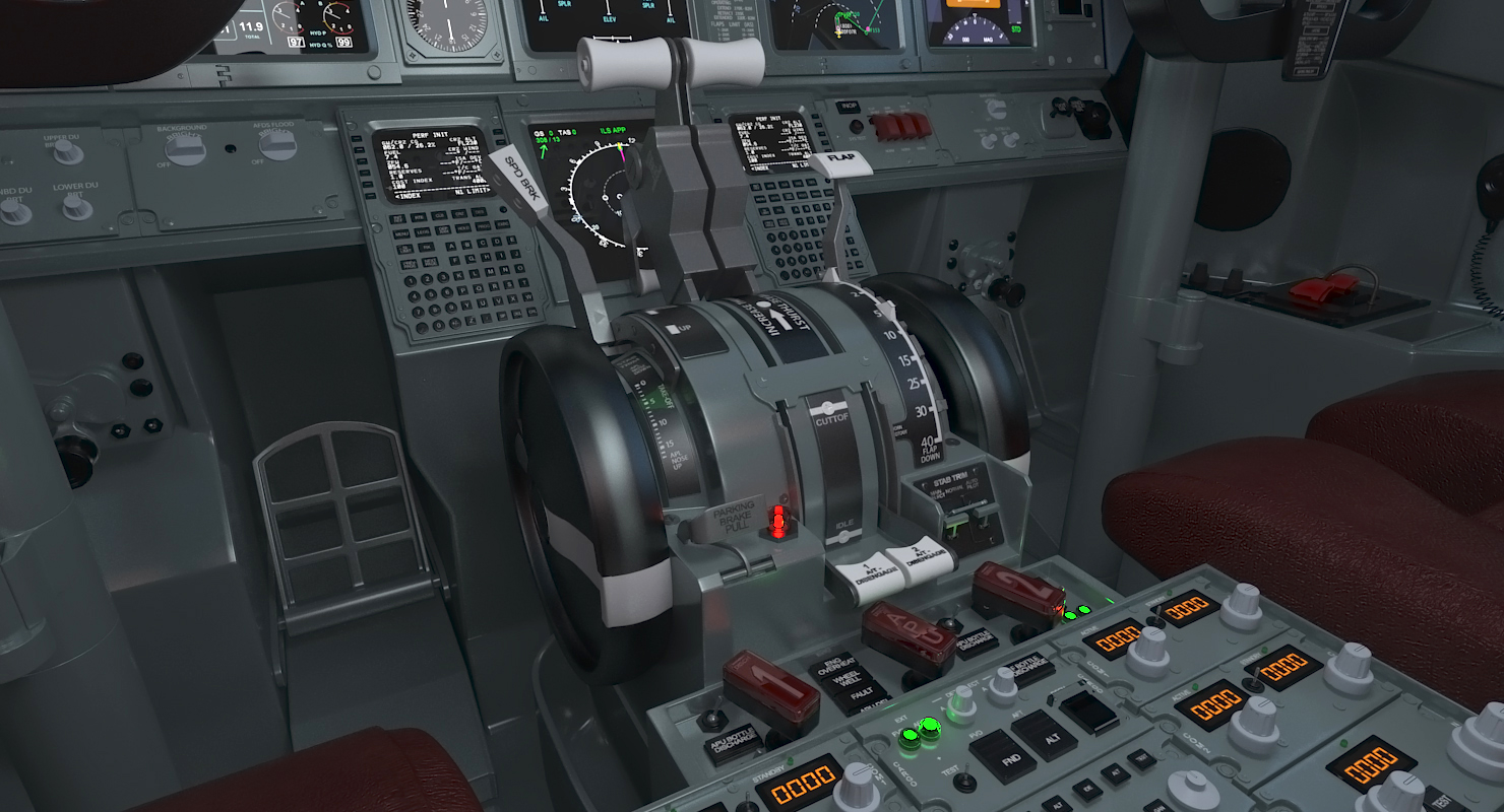 3D Boeing 737 900 with Interior Ryanair