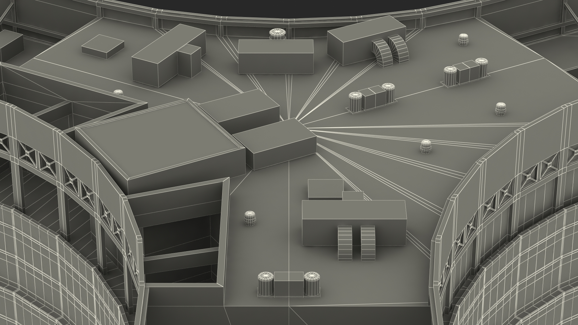 3D Mandalay Bay Night Glow model