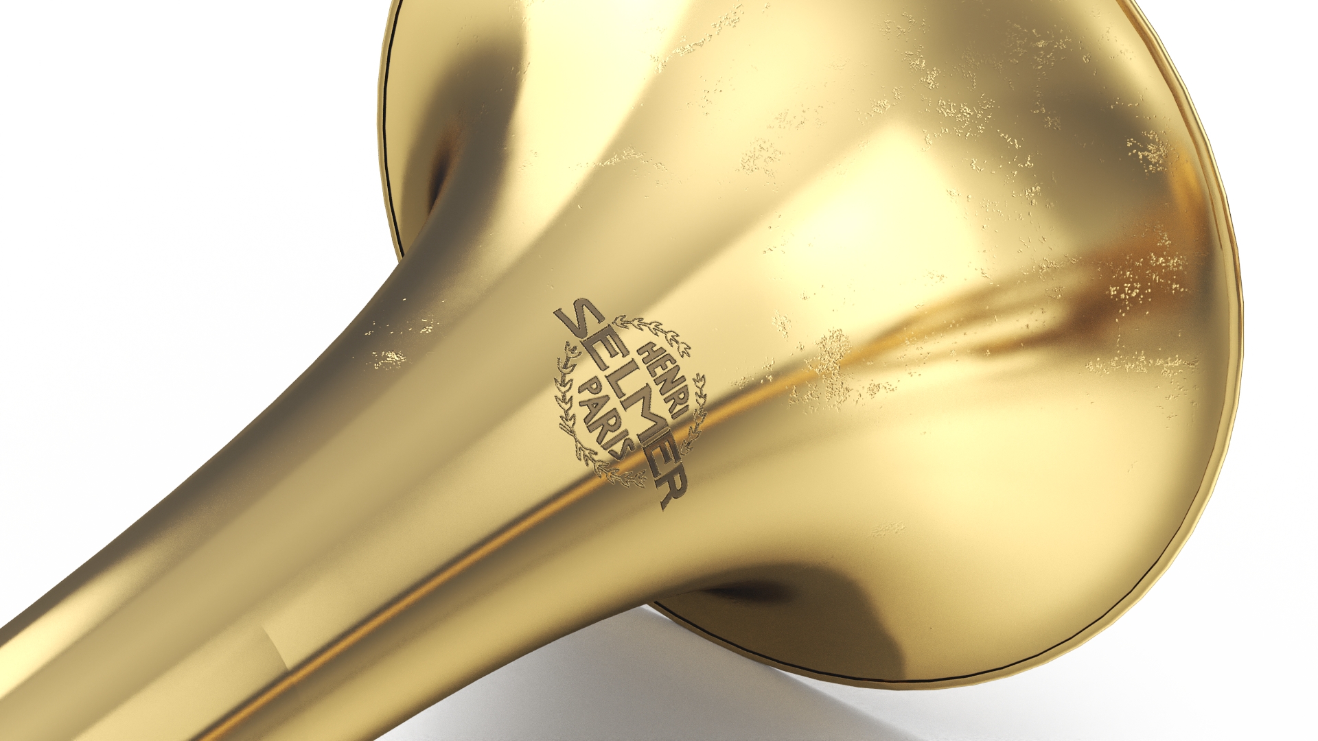 3D Classic Trumpet Instrument