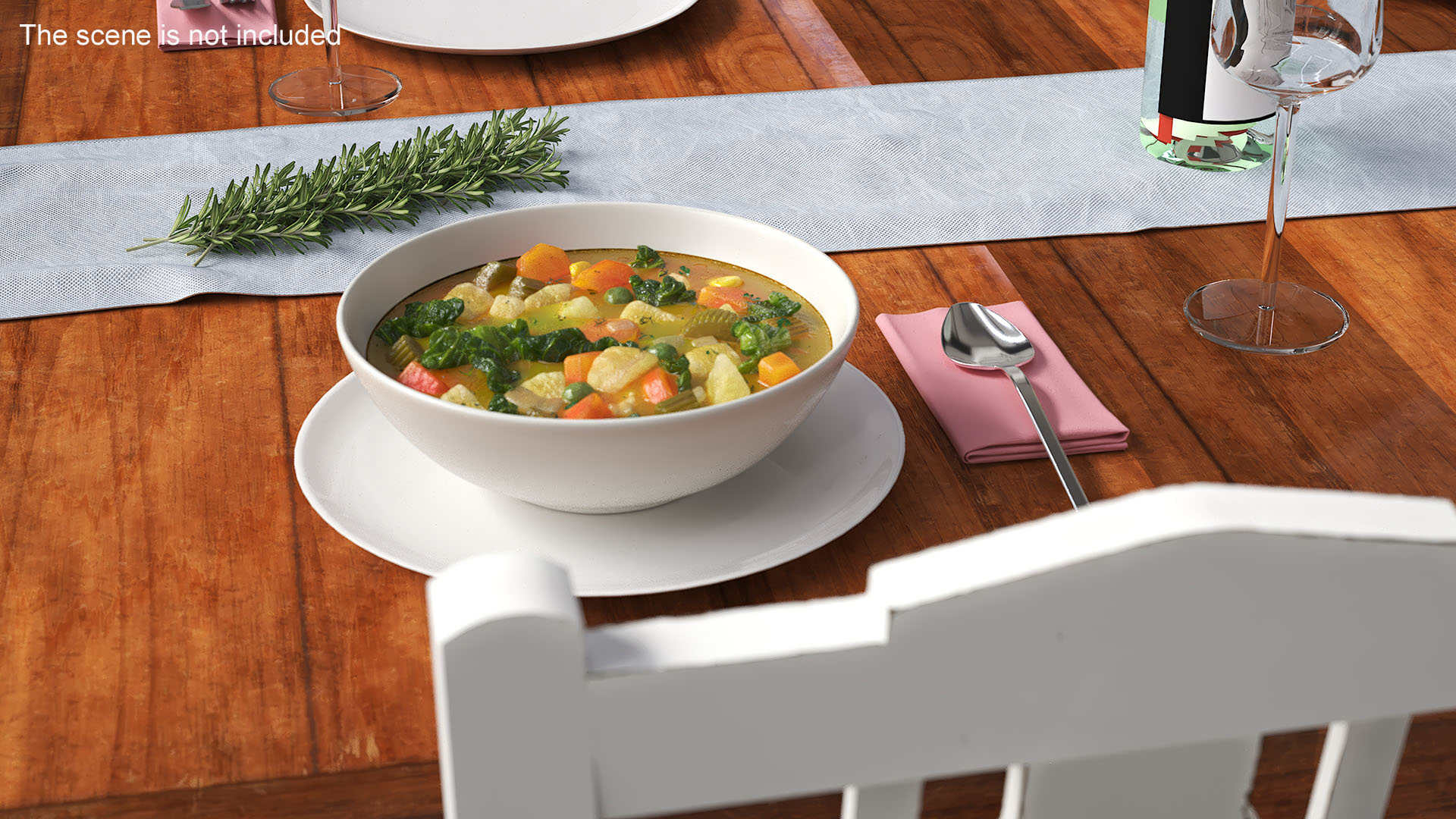 Vegetable Soup 3D model