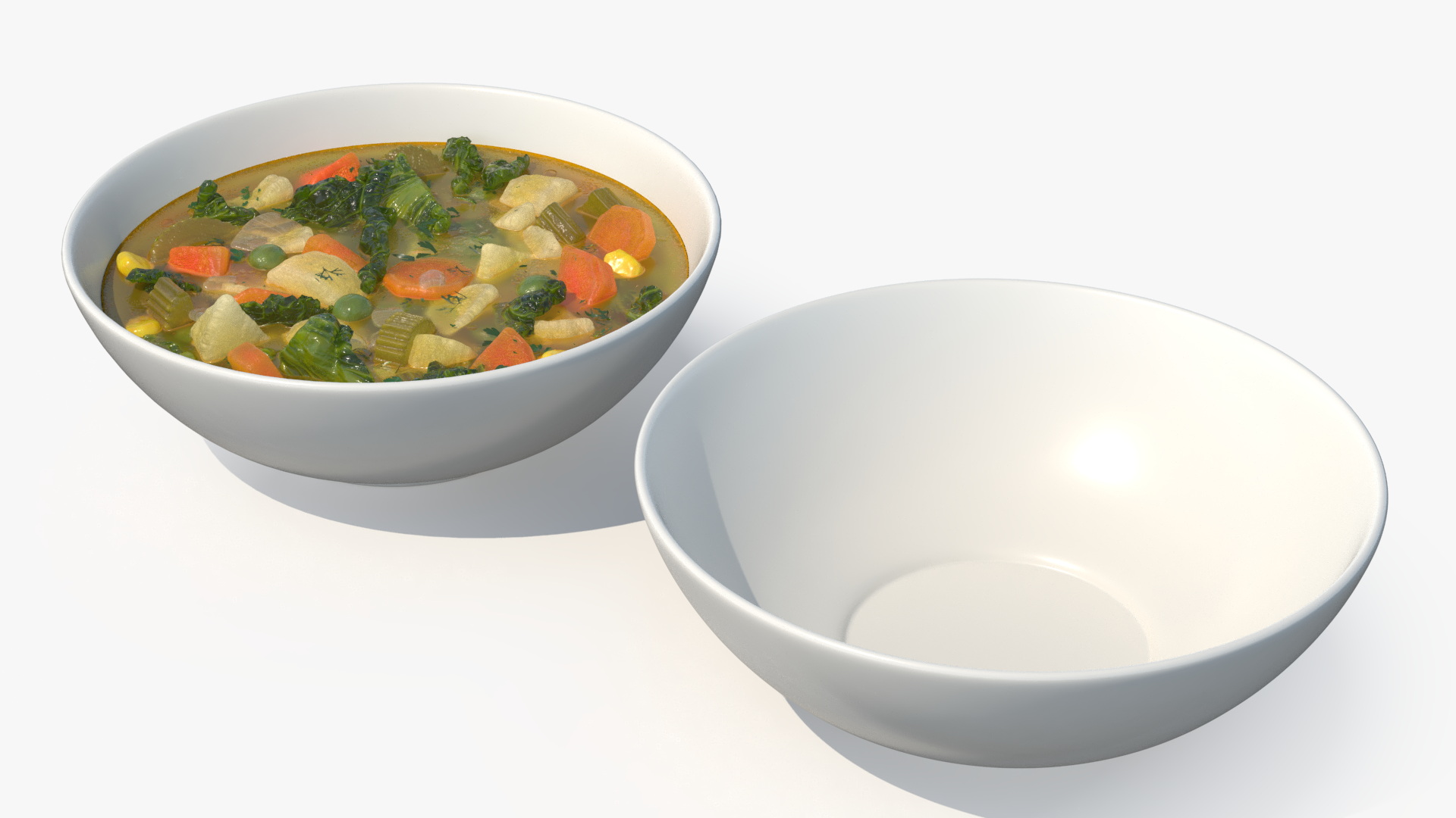 Vegetable Soup 3D model