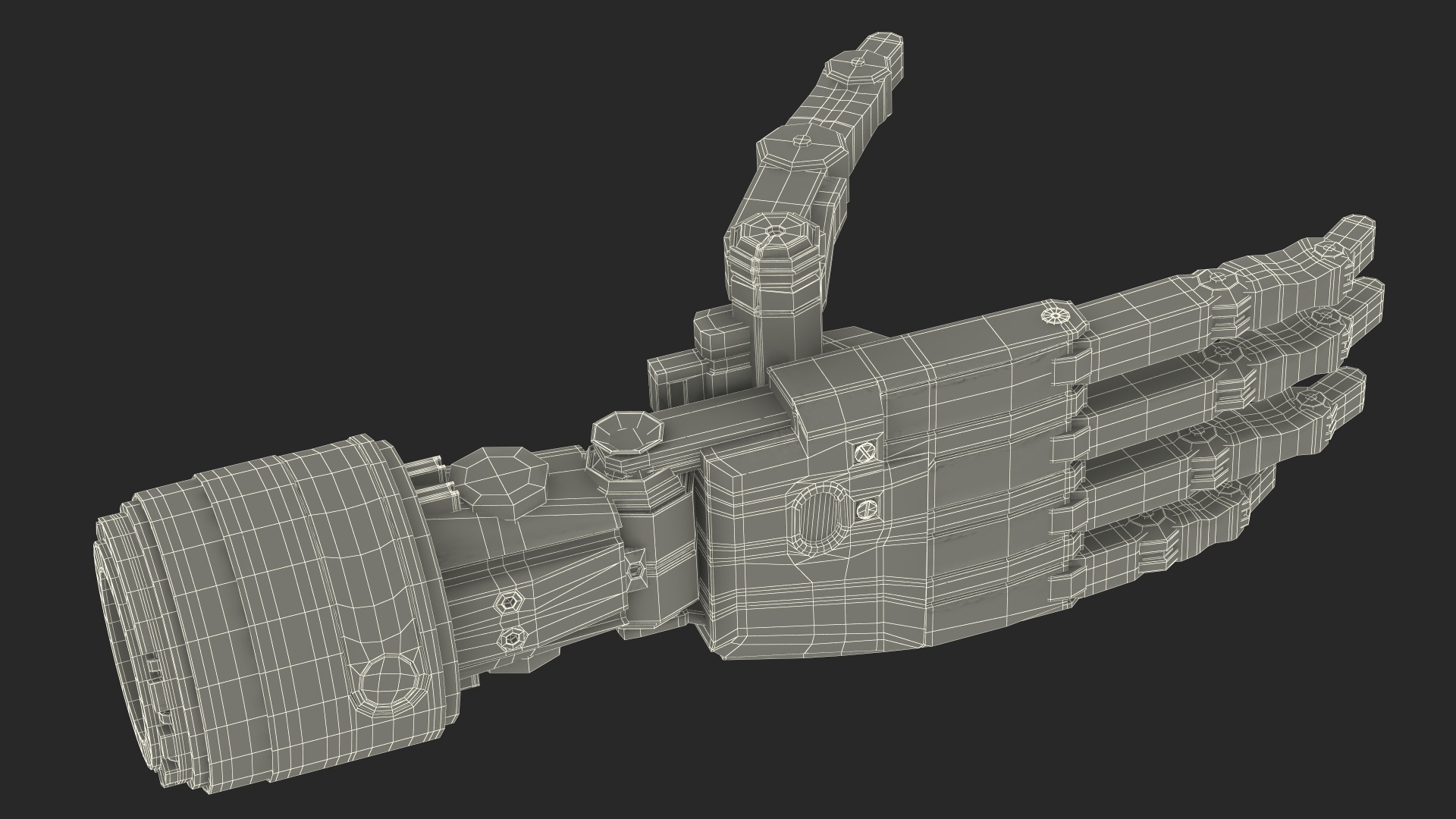 3D model Mechanical Hand