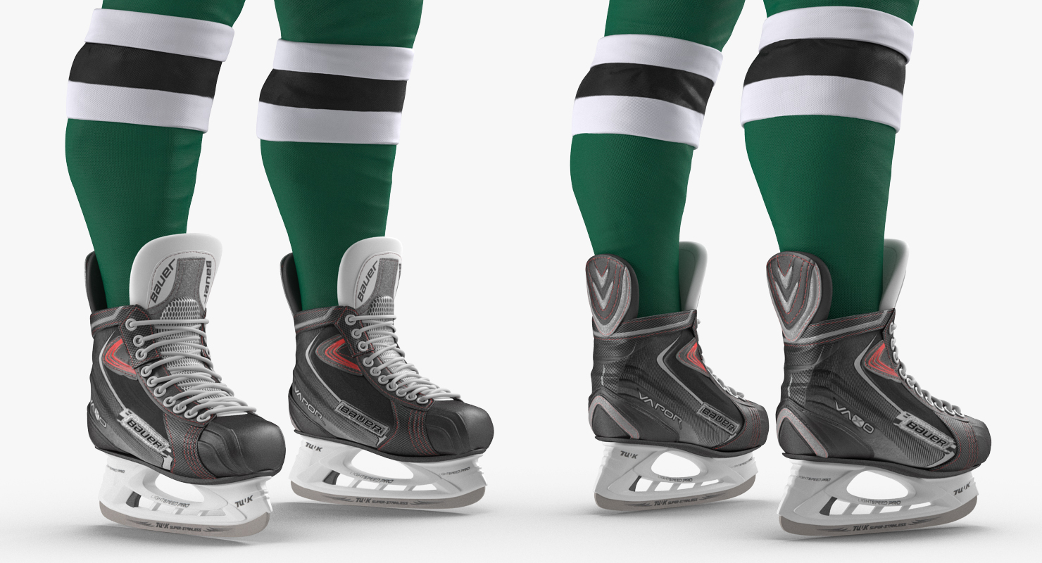 3D Hockey Player Dallas Stars