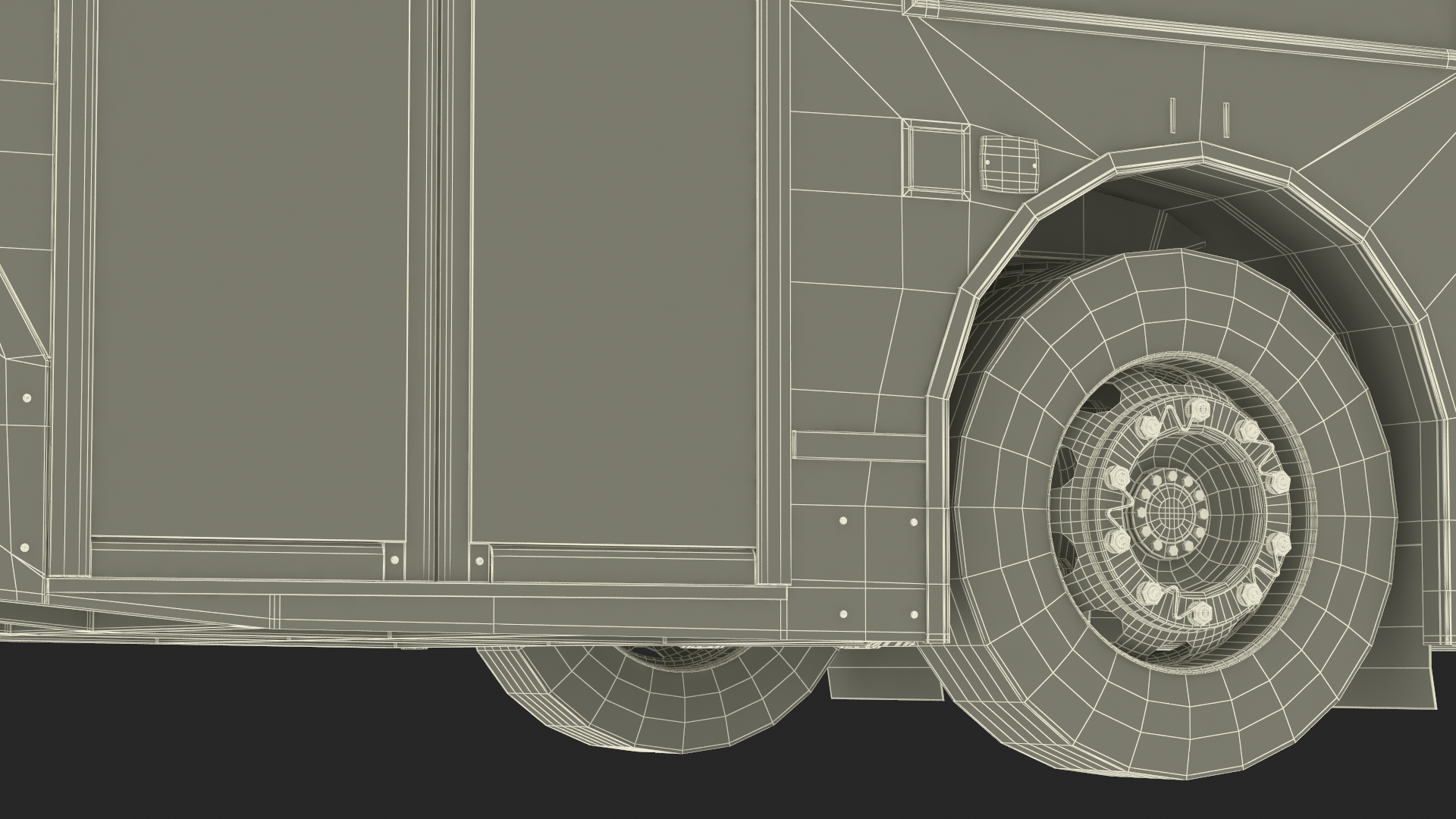 3D Enviro400 Double Decker Bus Simple Interior model