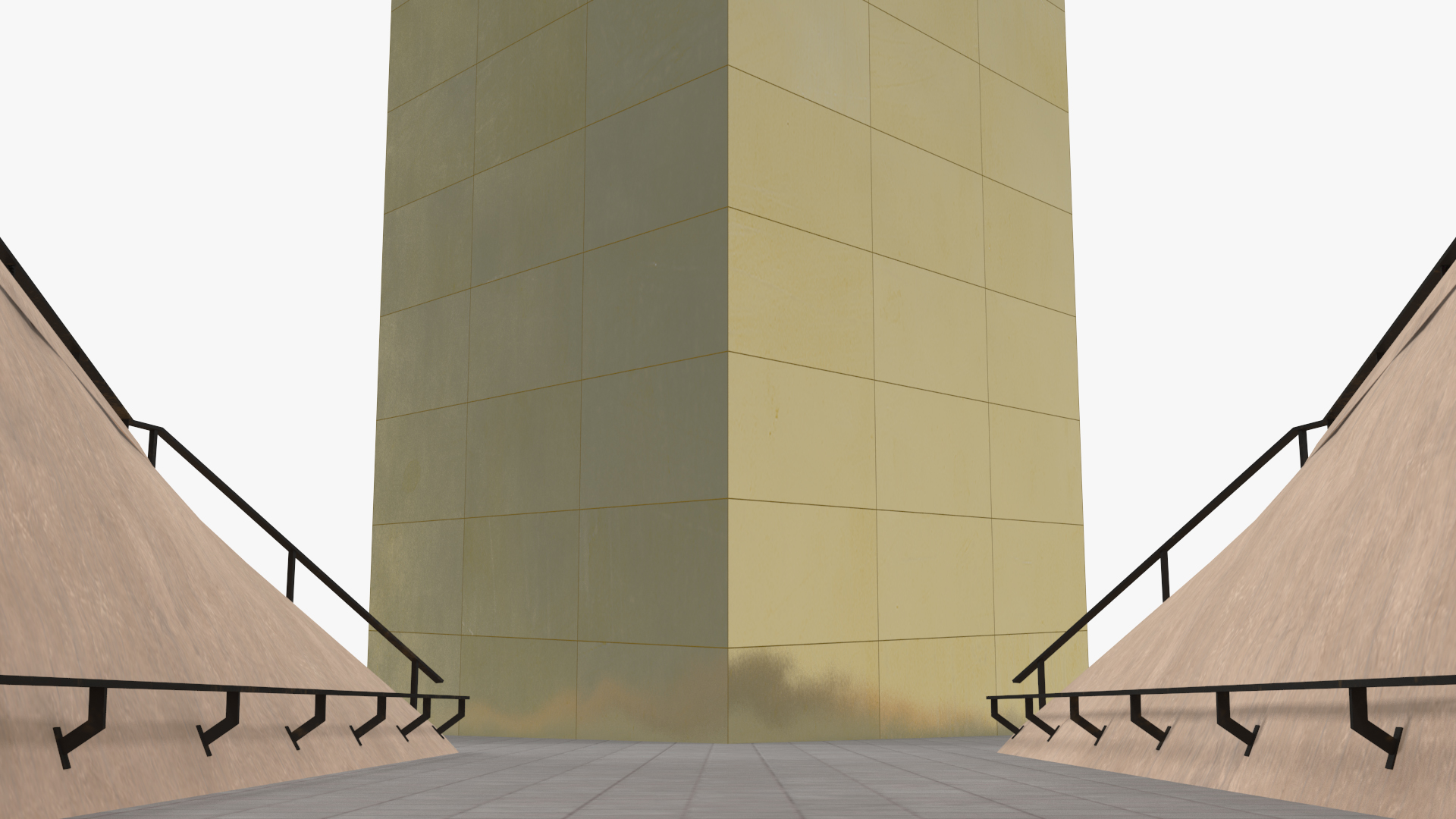 3D model Golden Arch Monument