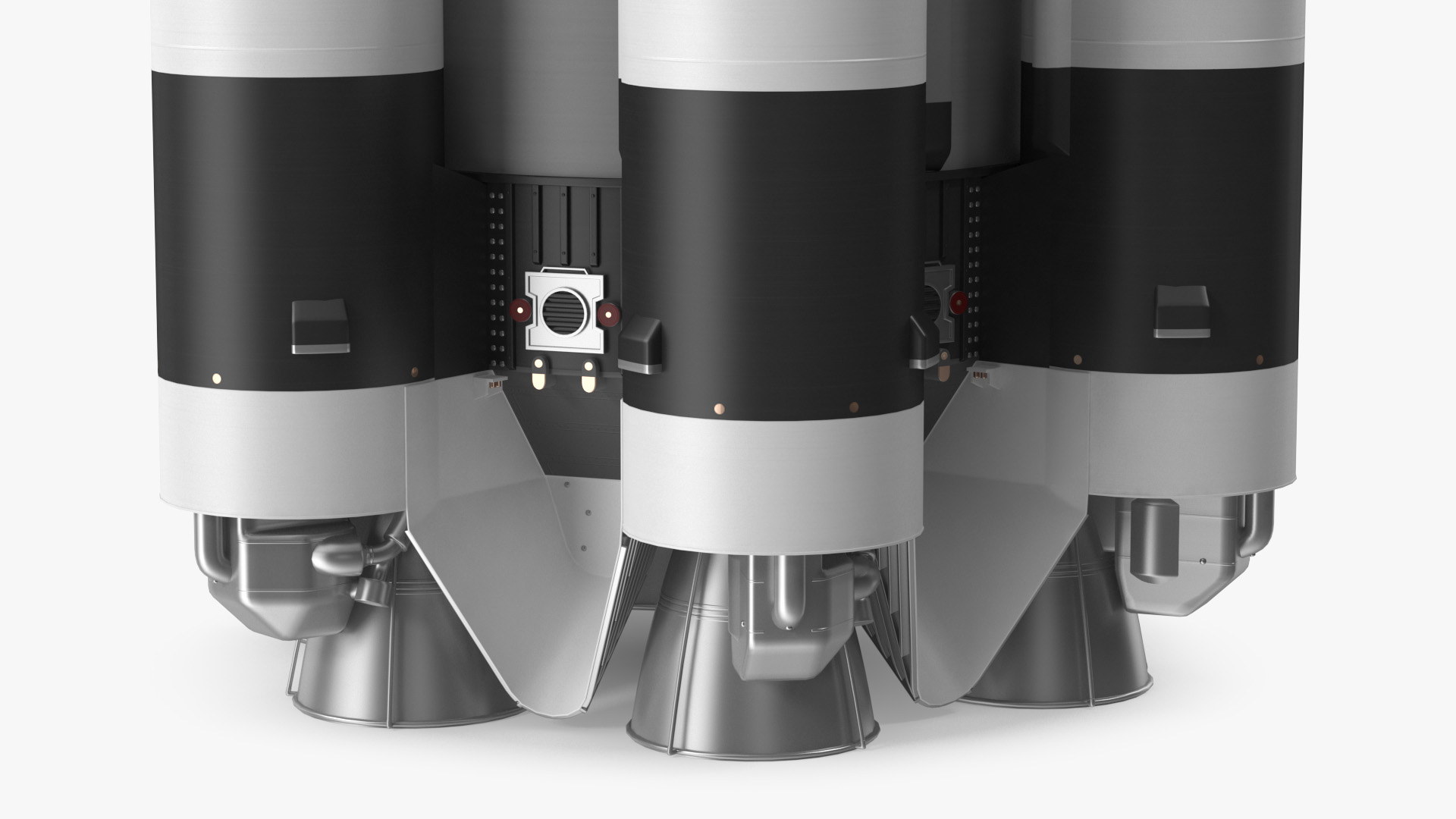 3D model Heavy Lift Launch Vehicle