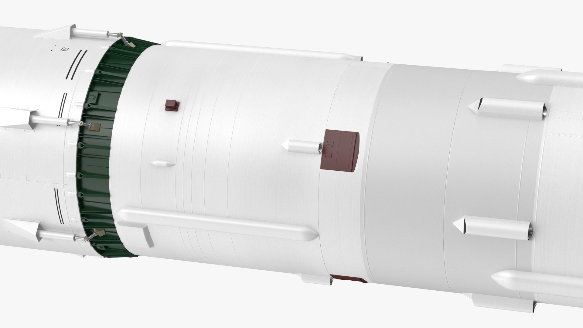 3D model Heavy Lift Launch Vehicle