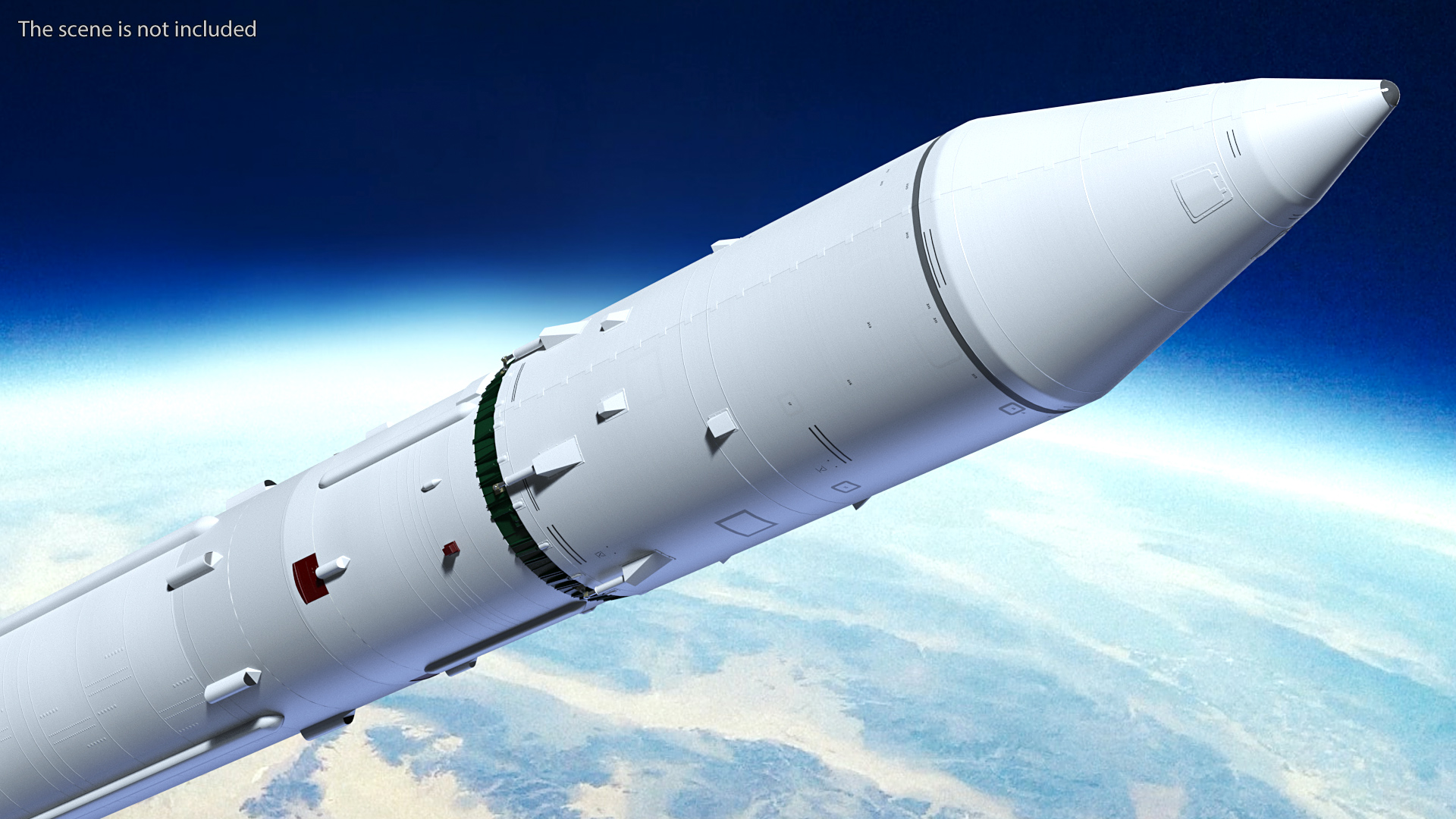 3D model Heavy Lift Launch Vehicle