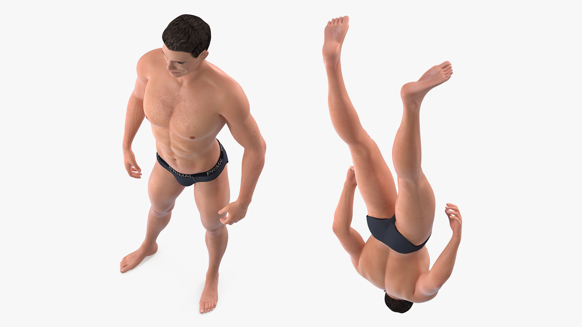 3D Fit Athletic Man