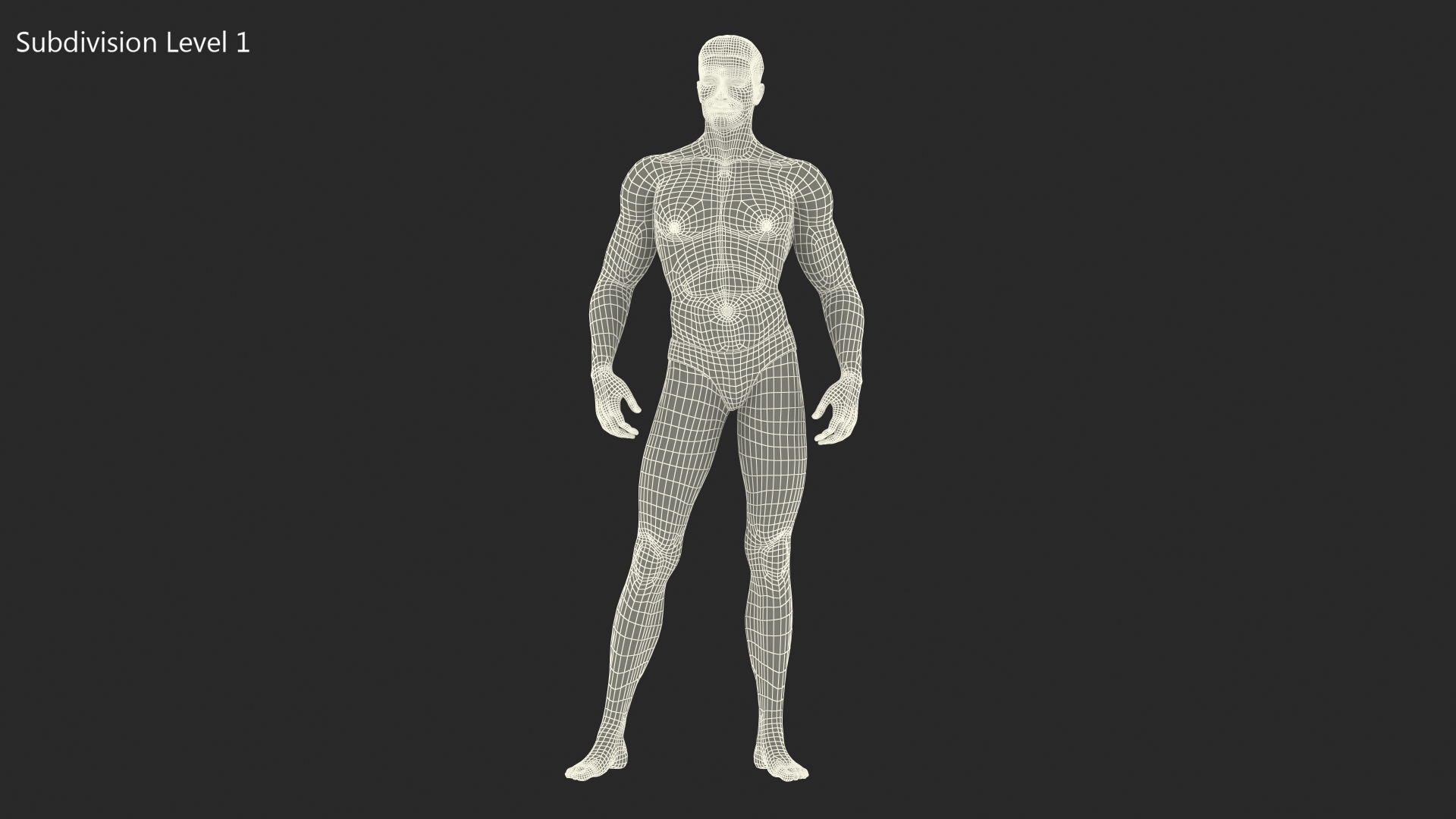 3D Fit Athletic Man