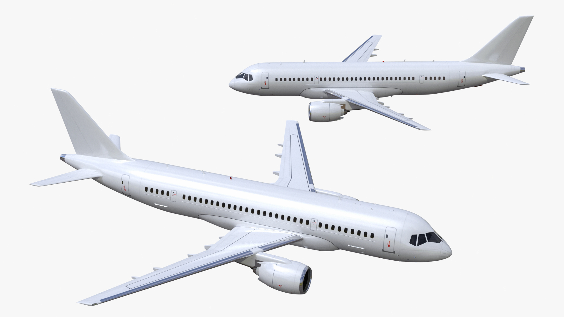 Narrow Body Airliner Flight 3D