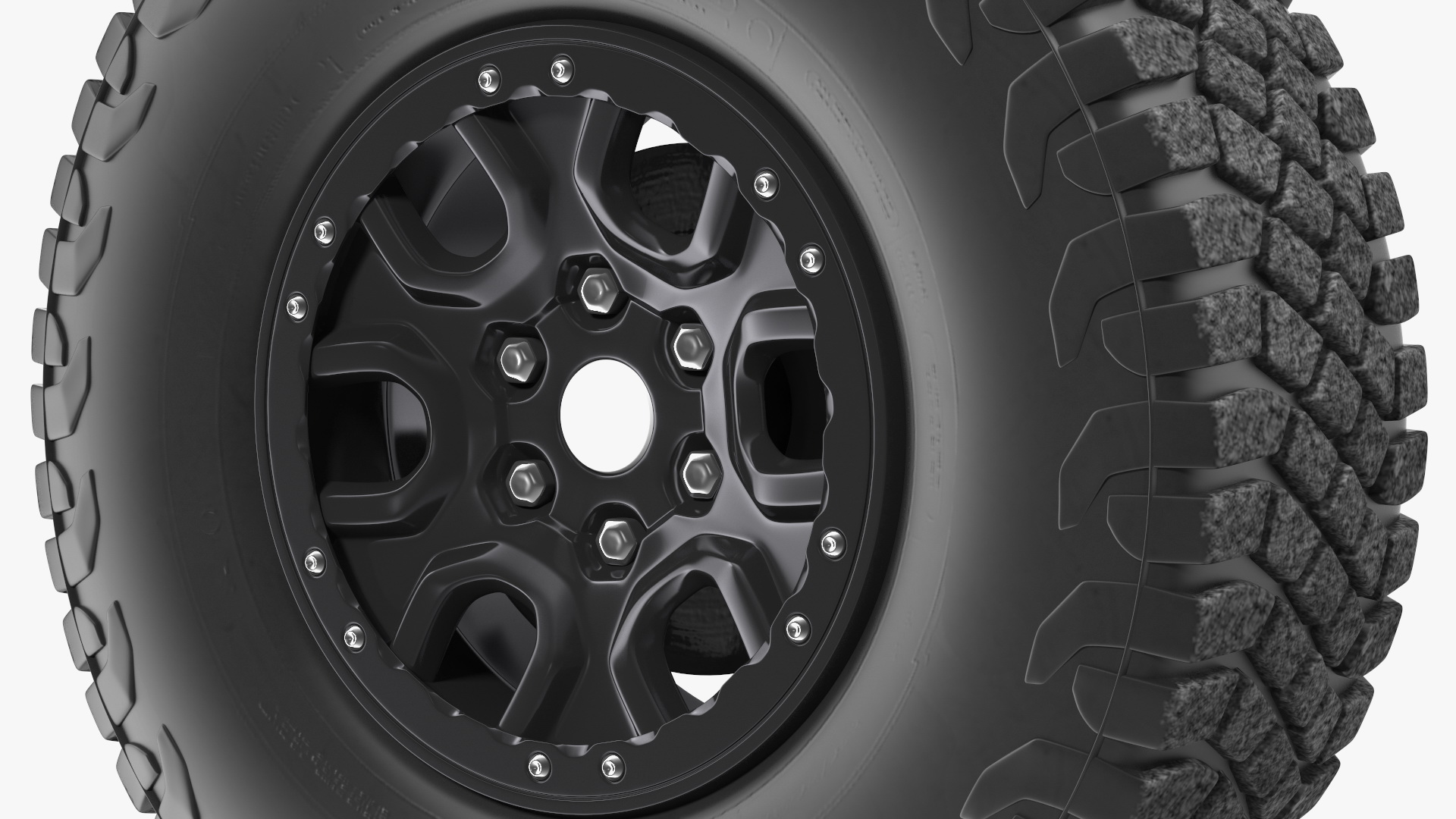 3D Off Road Tire model