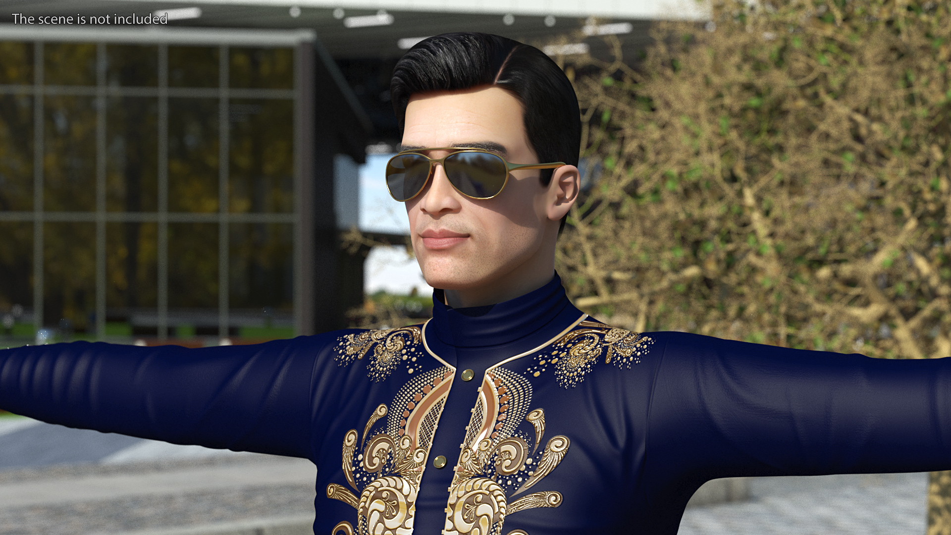 Asian Man Fashionable Style Rigged 3D model