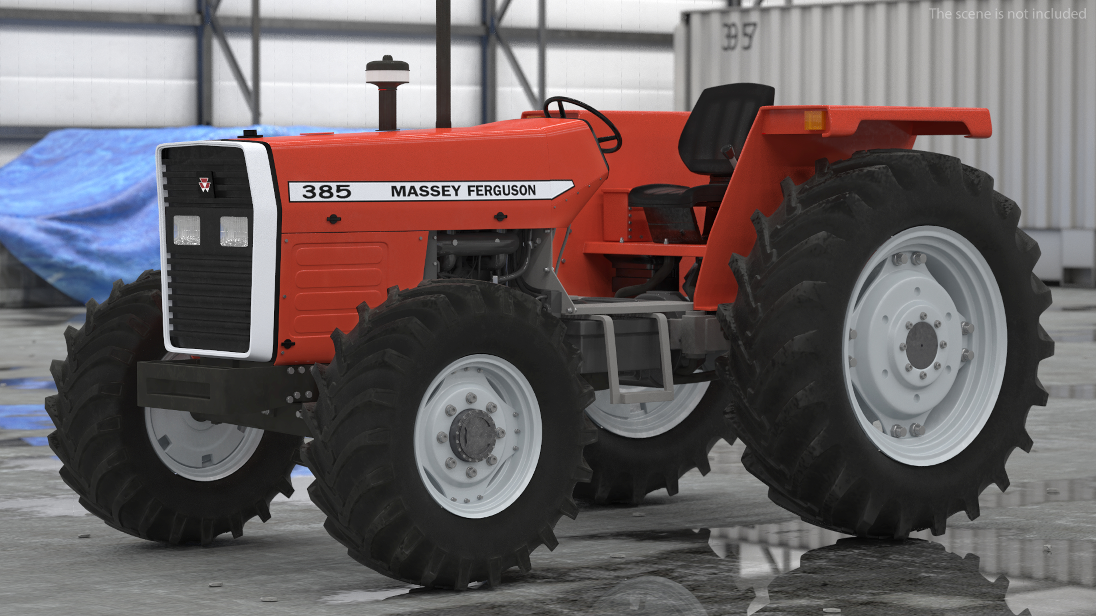 Massey Ferguson 385 Tractor 3D