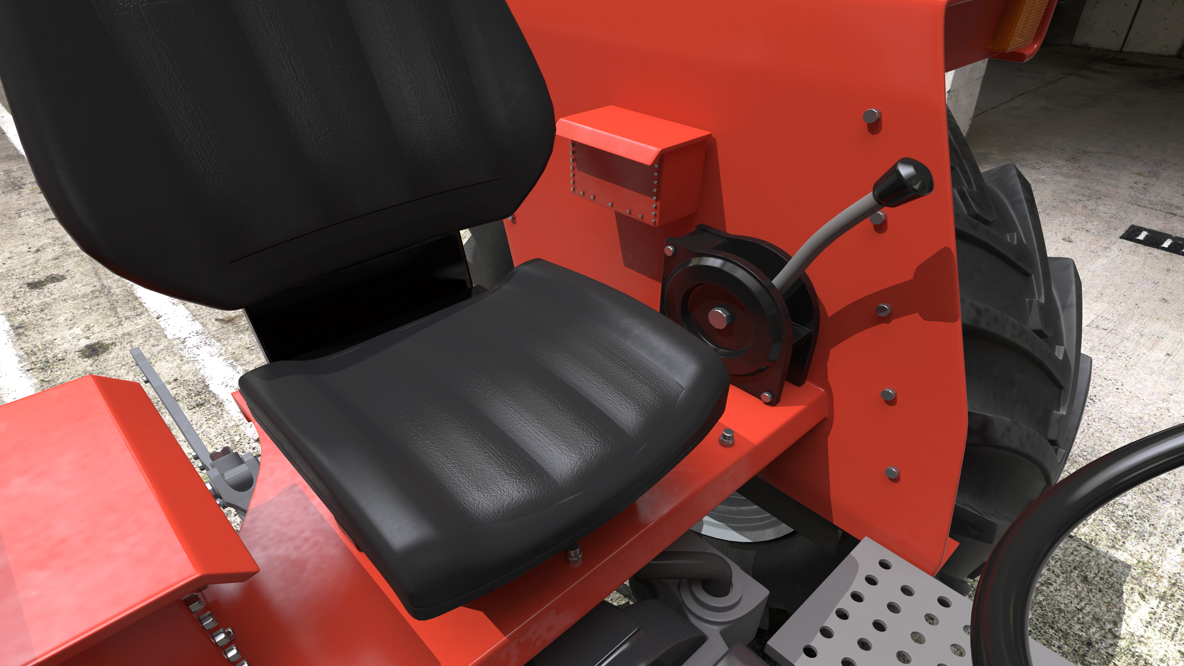 Massey Ferguson 385 Tractor 3D