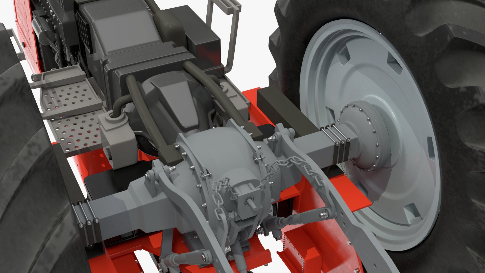 Massey Ferguson 385 Tractor 3D