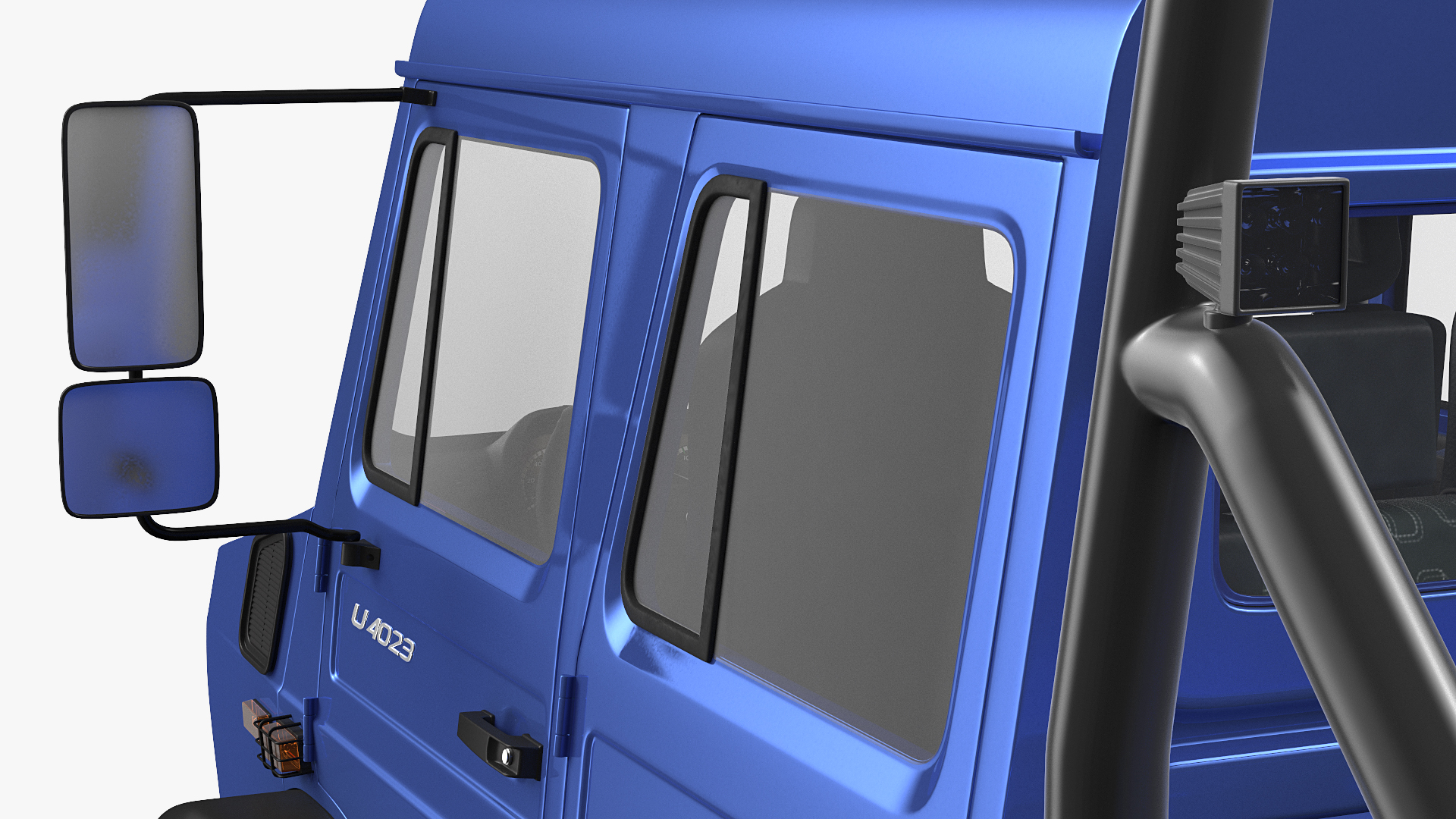 Mercedes Benz Unimog 4023 Off Road Vehicle 3D