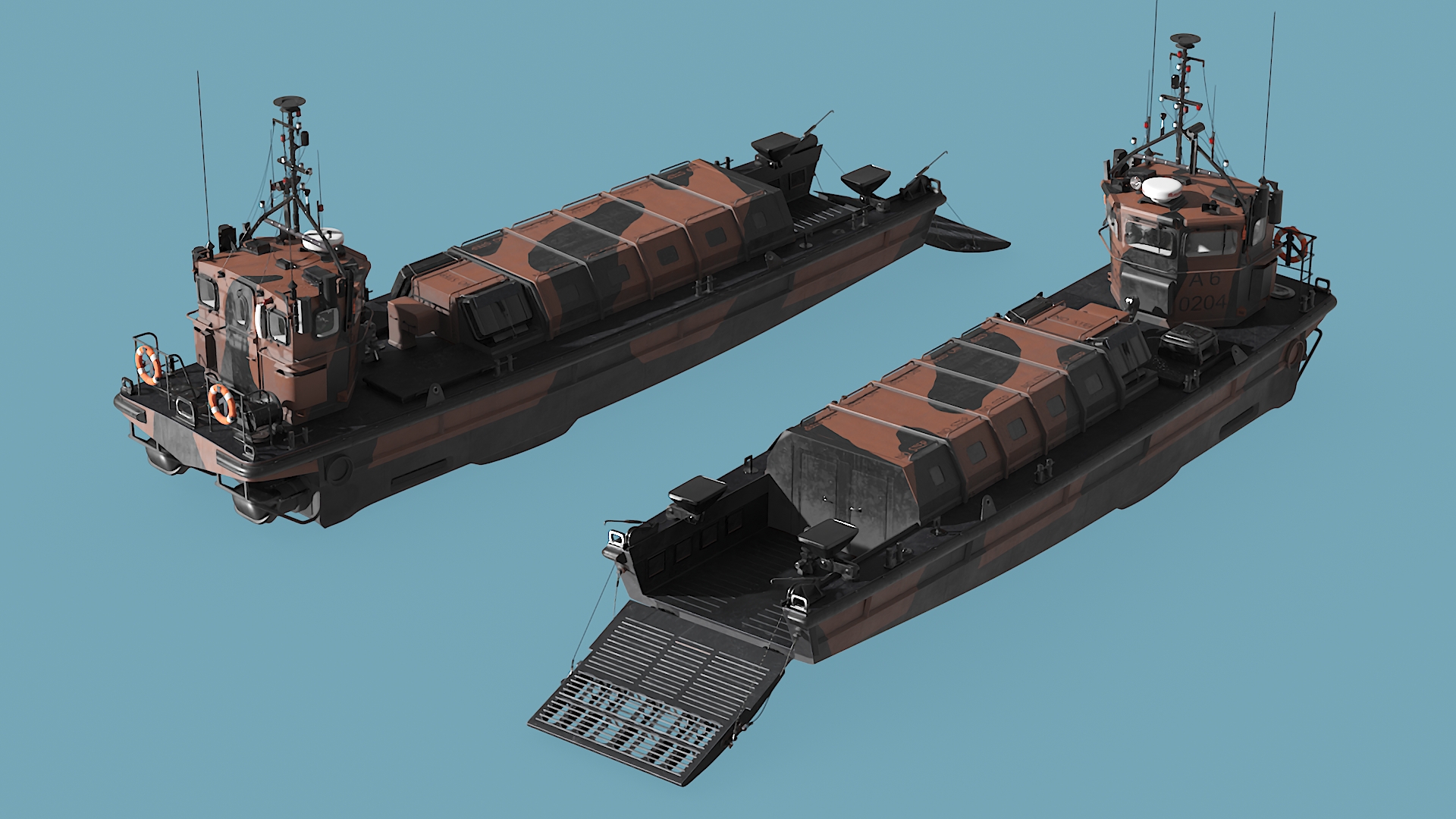 3D model LCVP MK5