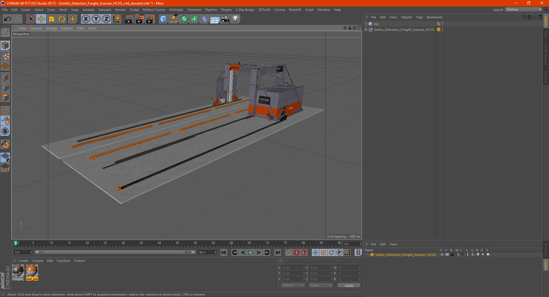 Smiths Detection Freight Scanner HCVG 3D